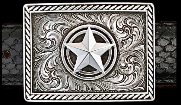 Star Belt Buckle Knife – BladeBuckle