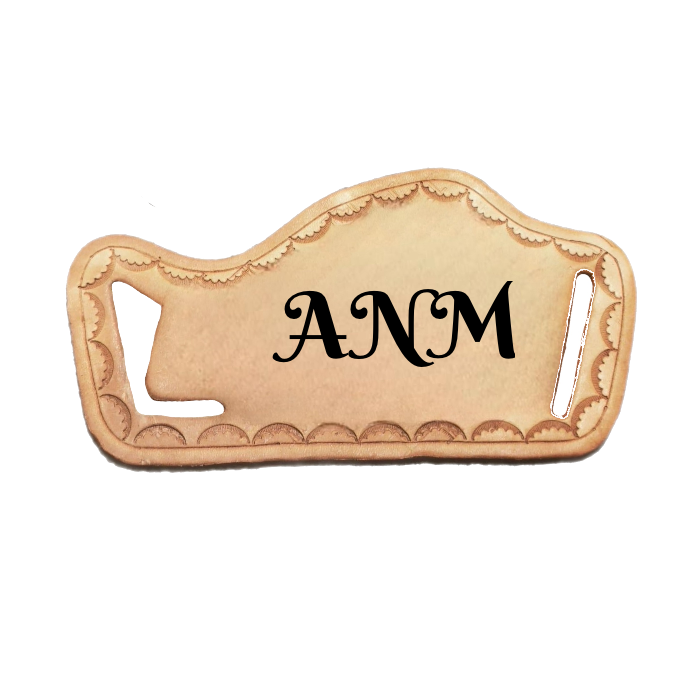 Low Profile Holster - Custom Hand-Tooled & Color