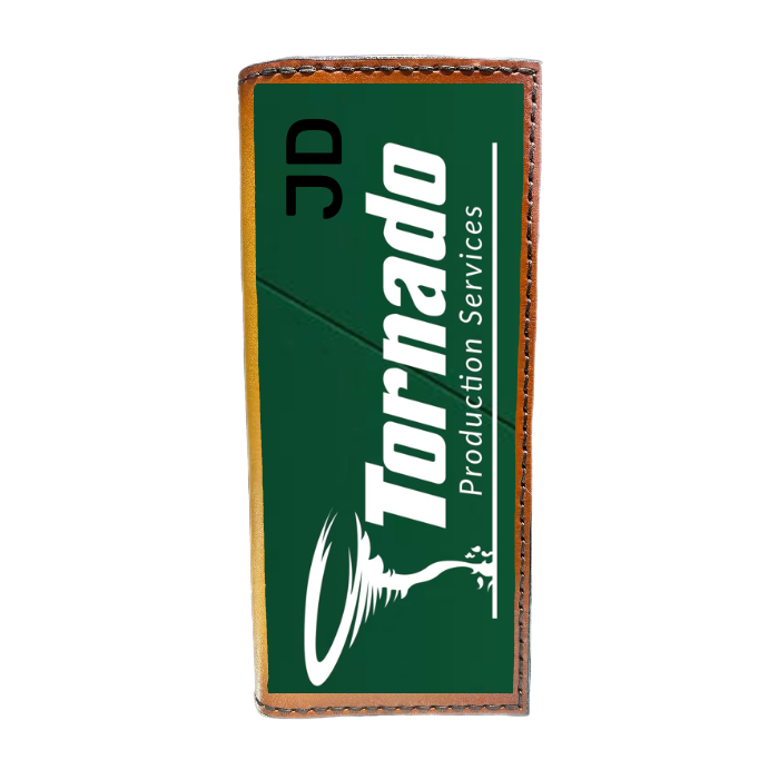 Custom Leather Tally Book (Hand-Tooled in Color)