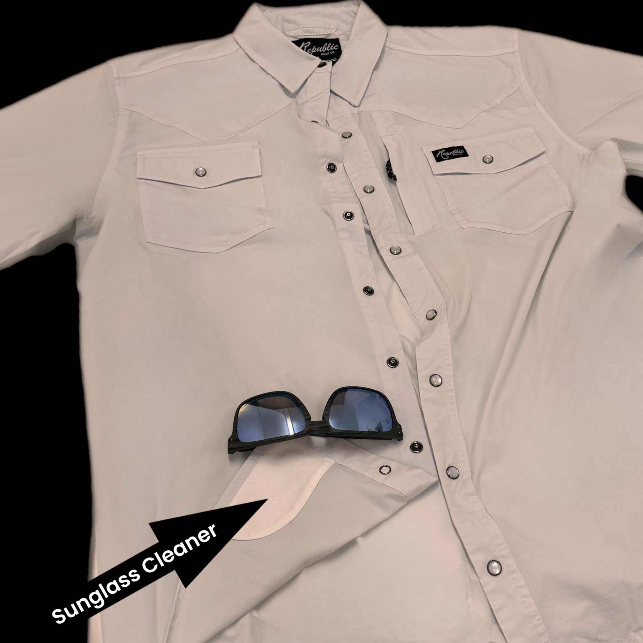 Grey Performance Shirt - Long Sleeve