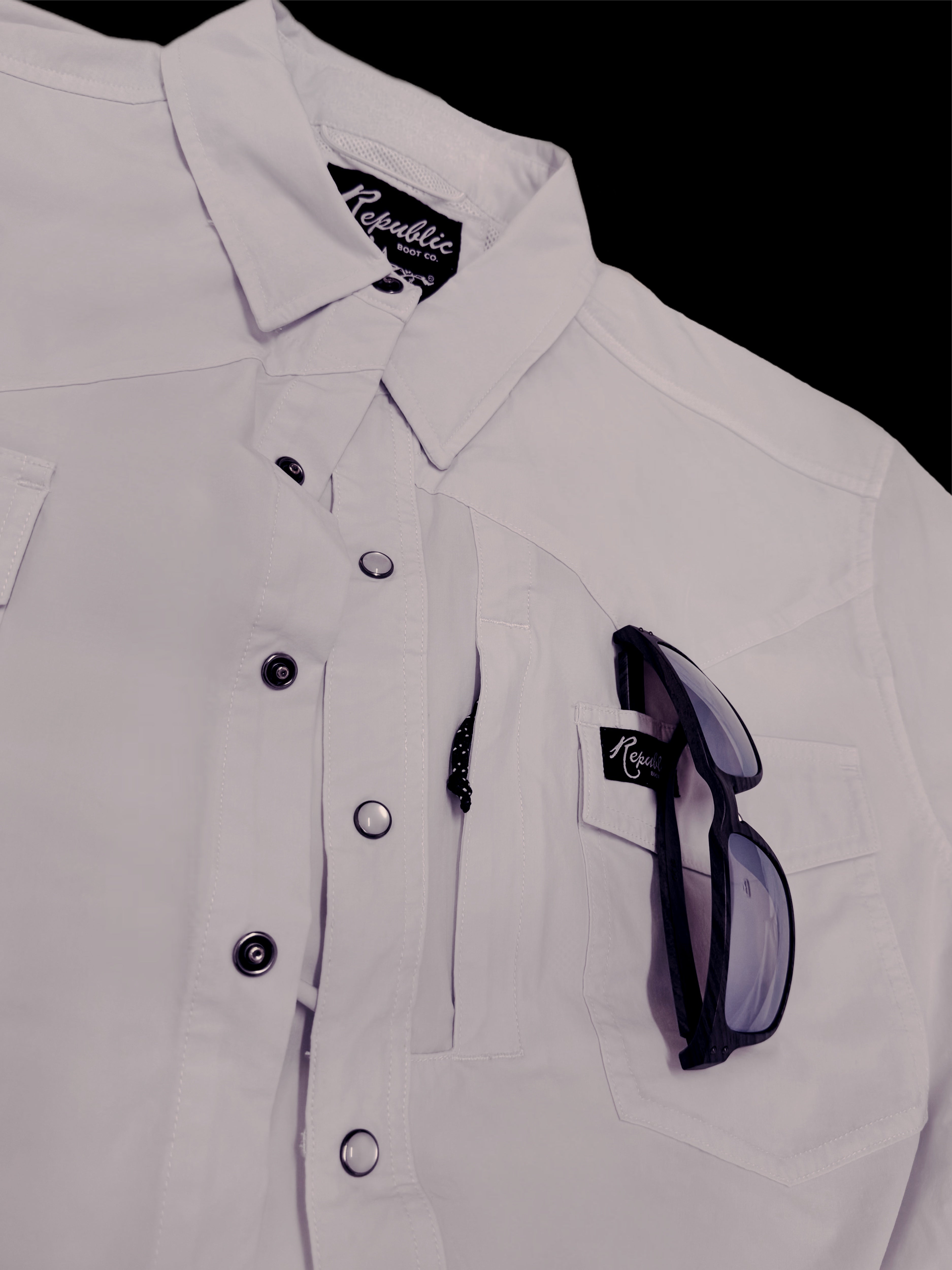 Grey Performance Shirt - Long Sleeve