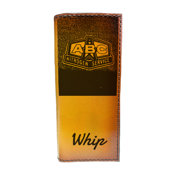 Custom Leather Tally Book (Laser Etched)