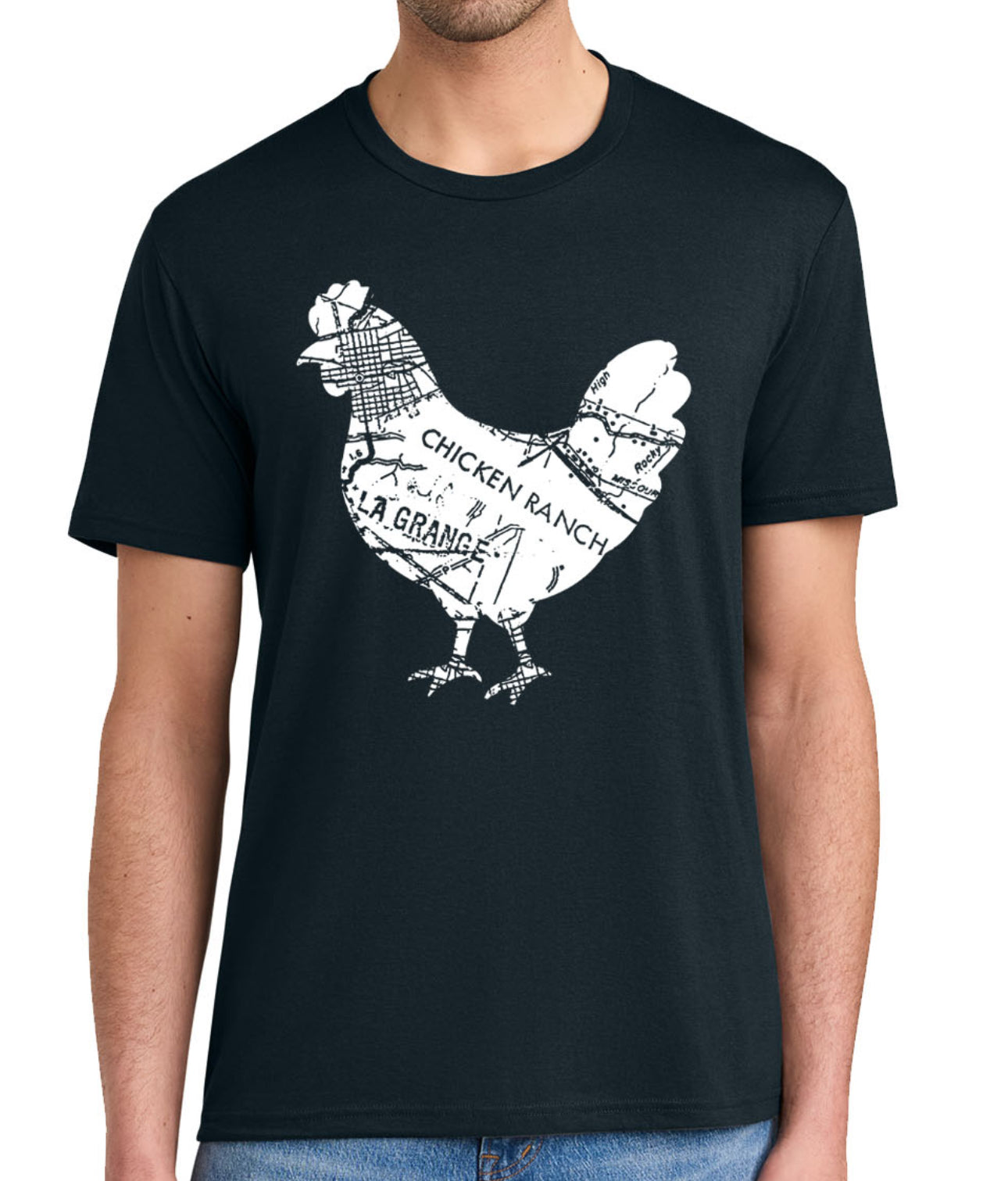 Chicken Ranch - Navy Tri-Blend