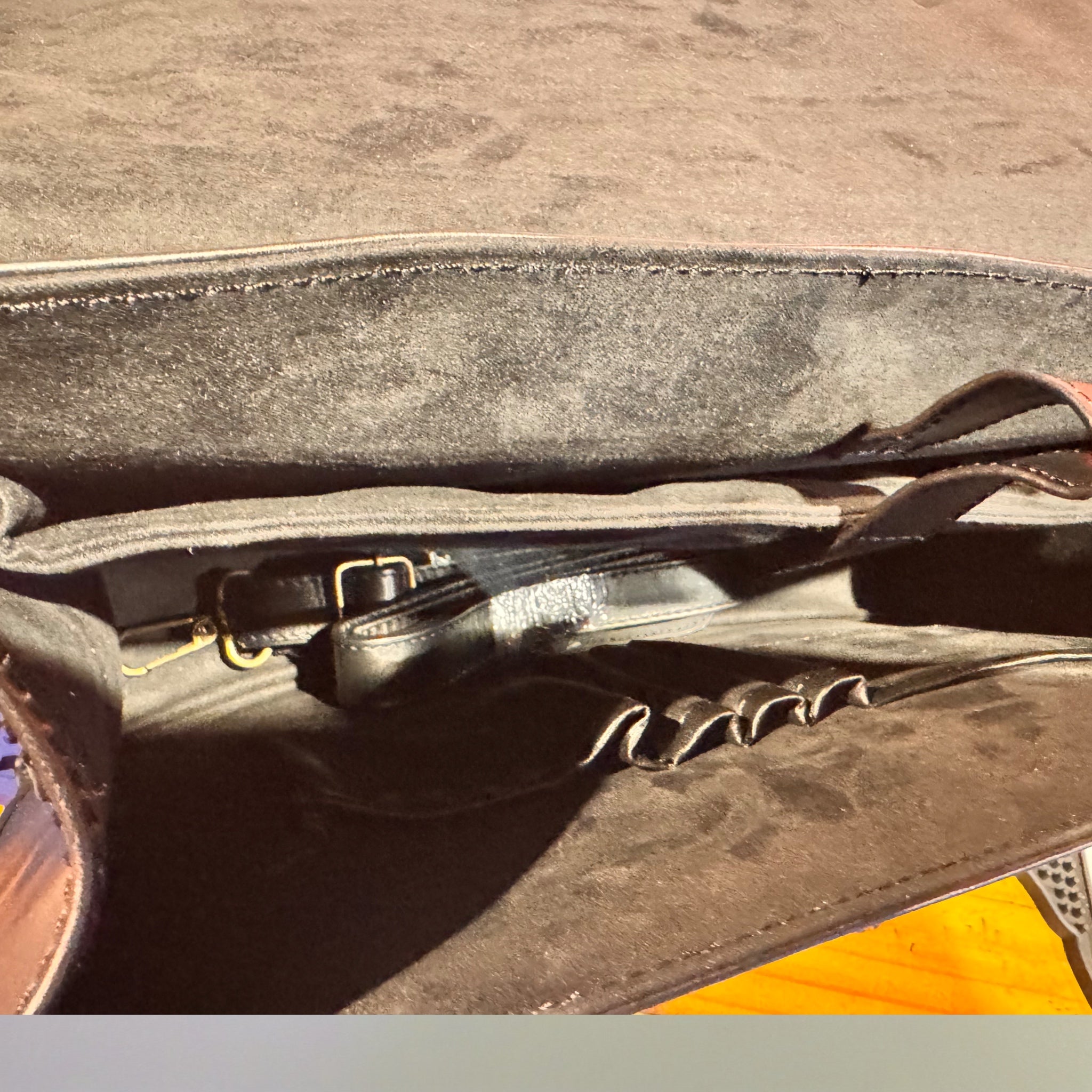 Texas Executive Briefcase - Black Embossed Croc