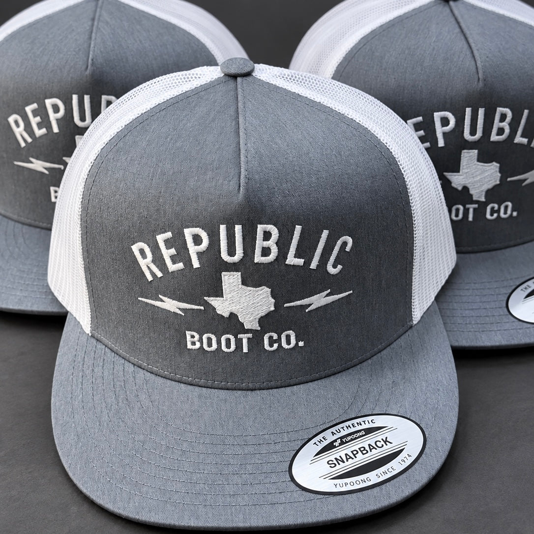 Republic Alt 2 Gray Logo Hat