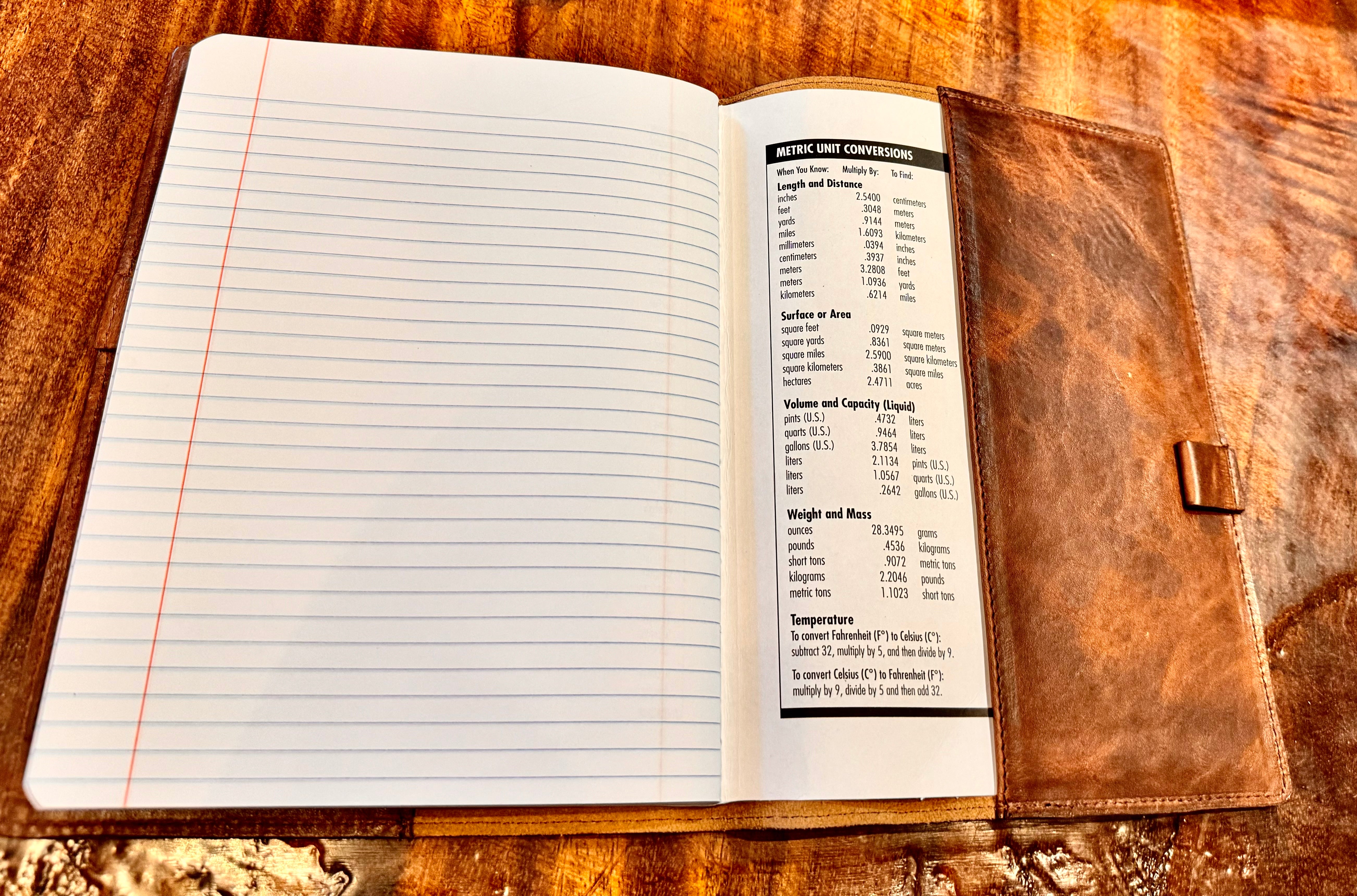 Leather Journal - Premium Hickory Calf