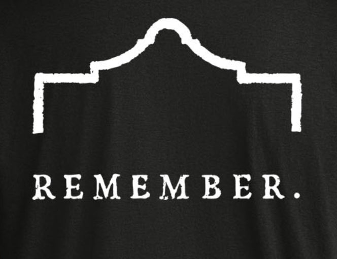 Remember the Alamo - Black Tri-Blend