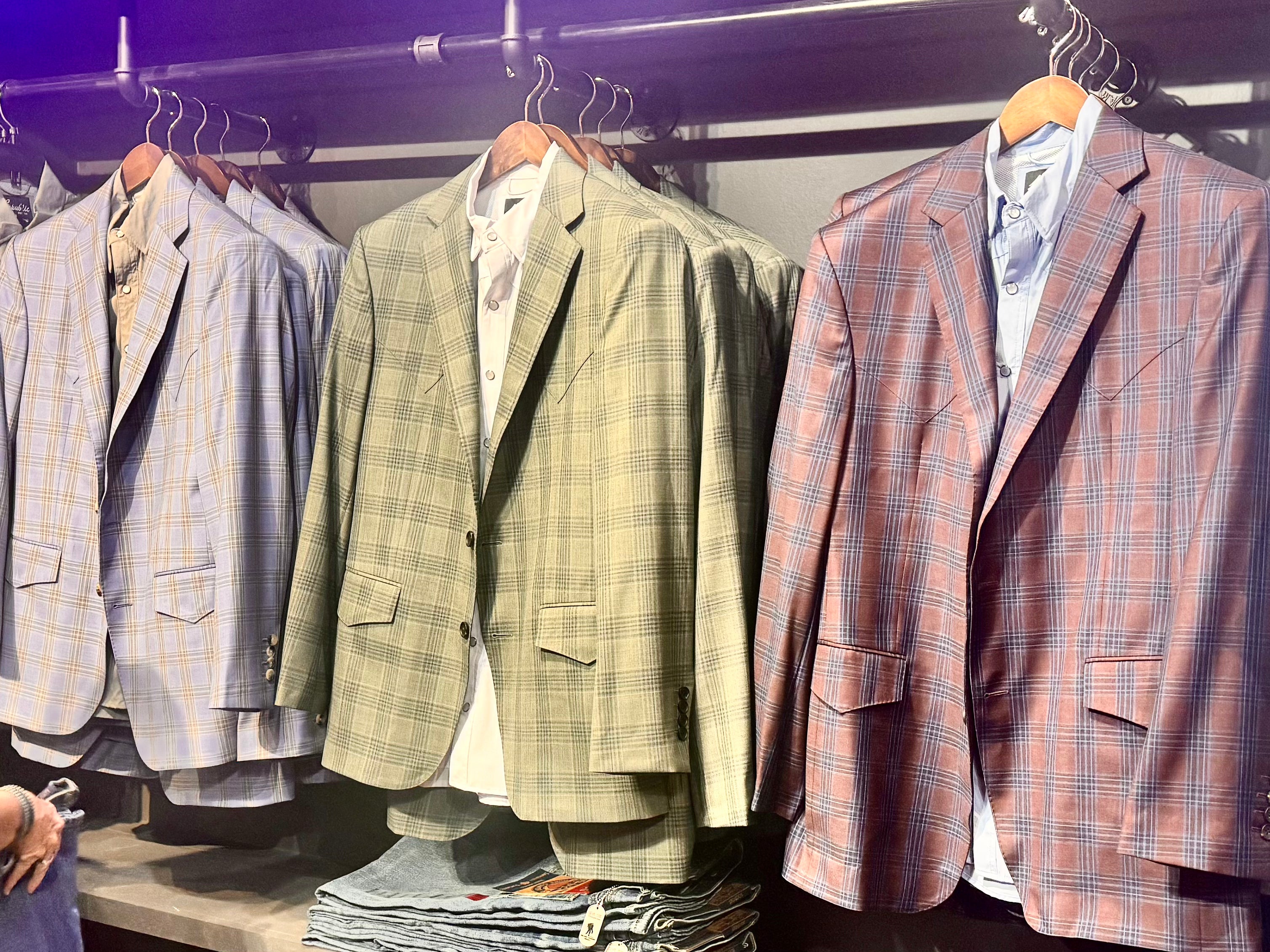 Limited Edition Summer 2025 - Crimson & Blue Pattern - "Western BLU"