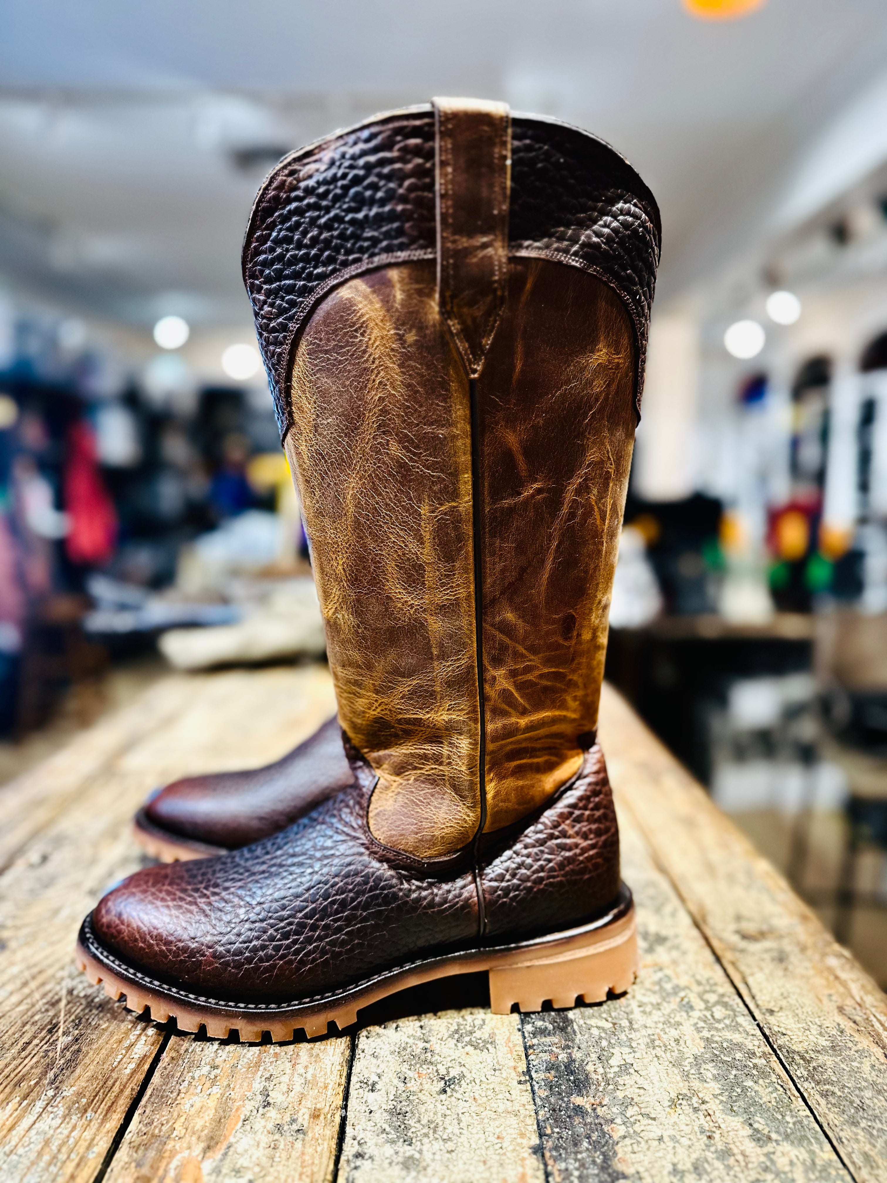 Austin (women's) - Snake Proof Bison Hunting Boot (Made to Order)