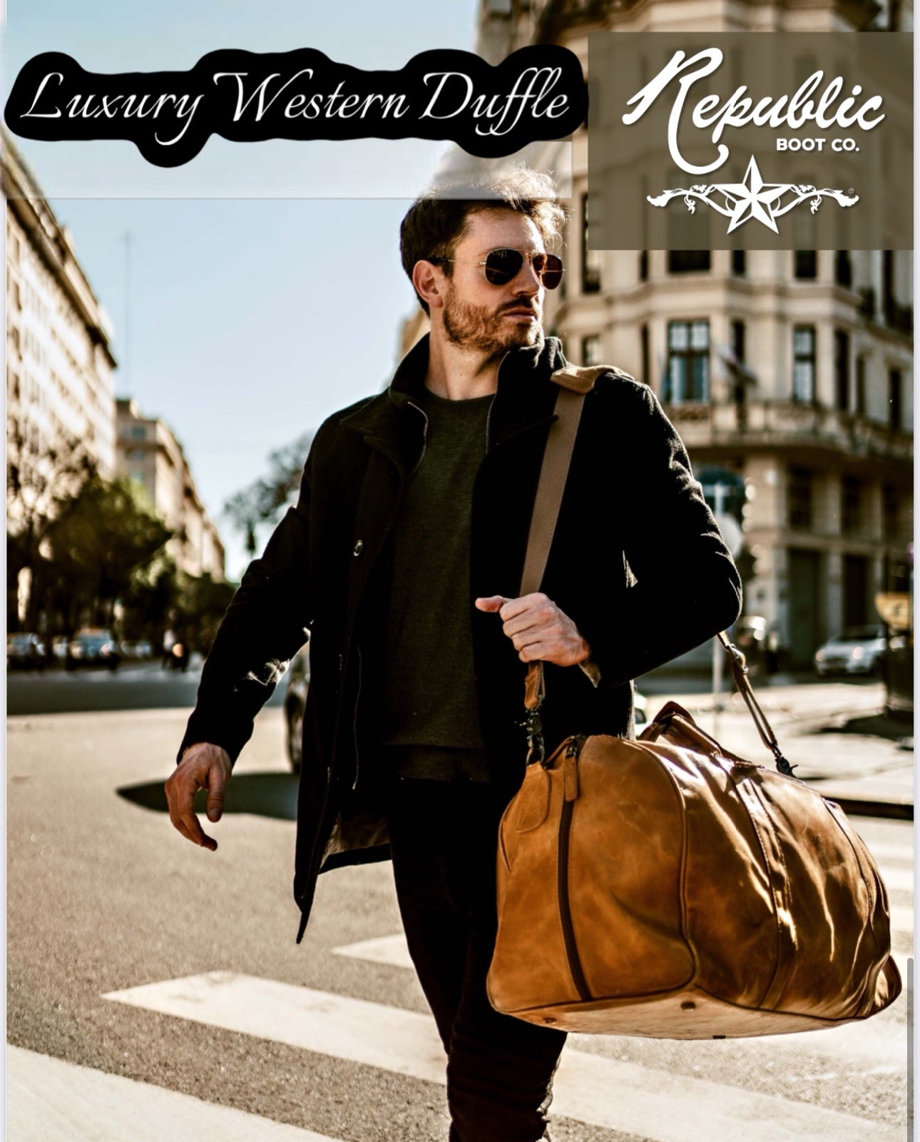 Cowboy XL Duffle - Crazy Horse Premium Leather