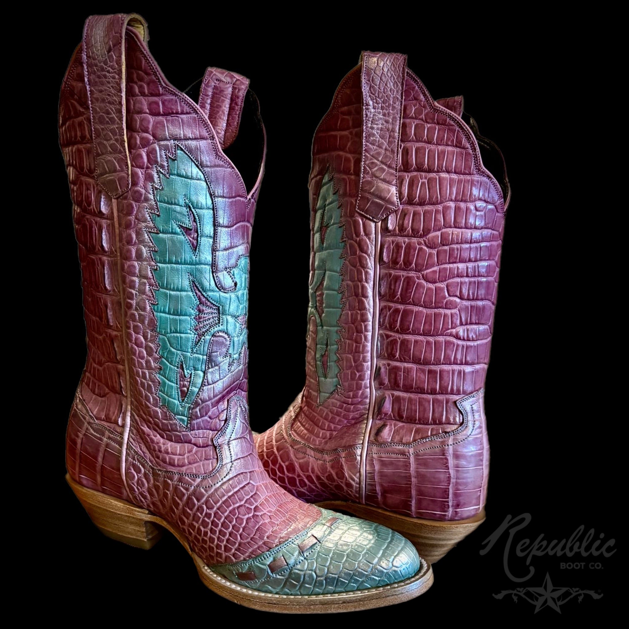 Lavander Moreletii Croc (Made to Order)