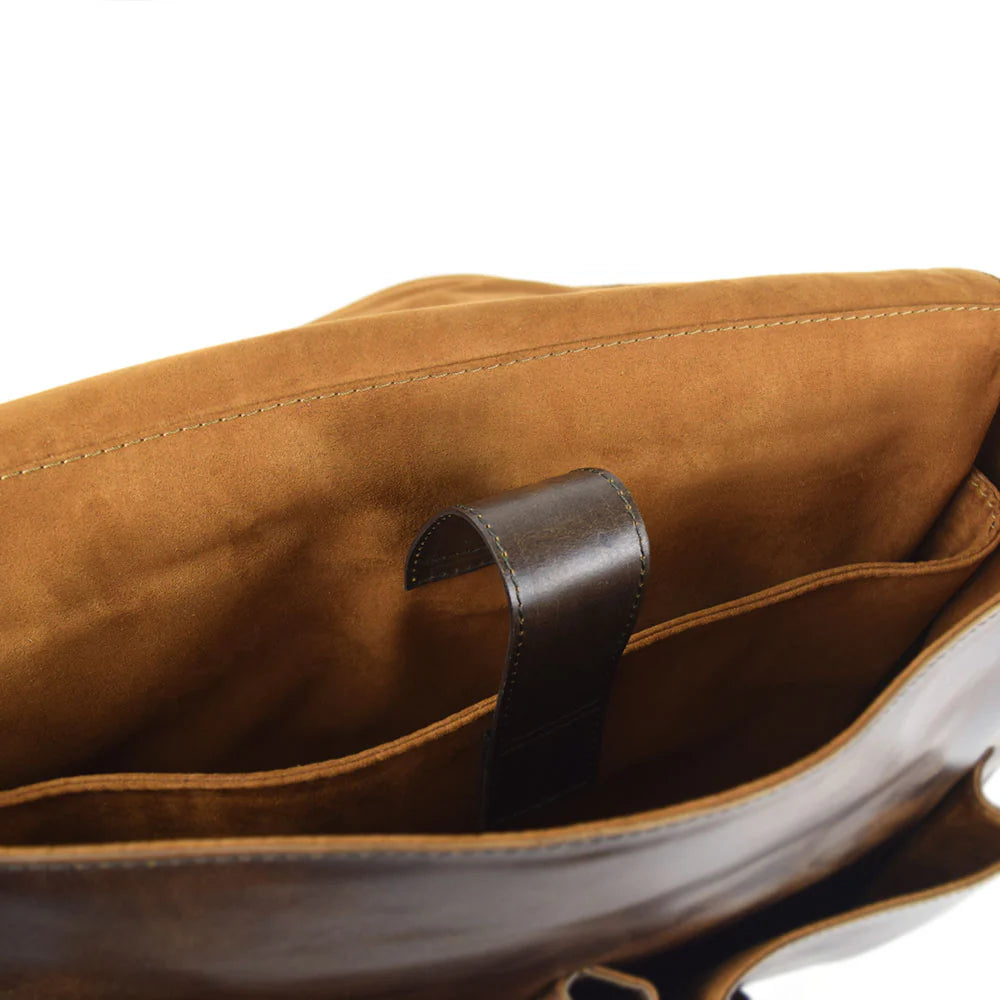 'Professional But Deadly' Briefcase - Cognac Gator