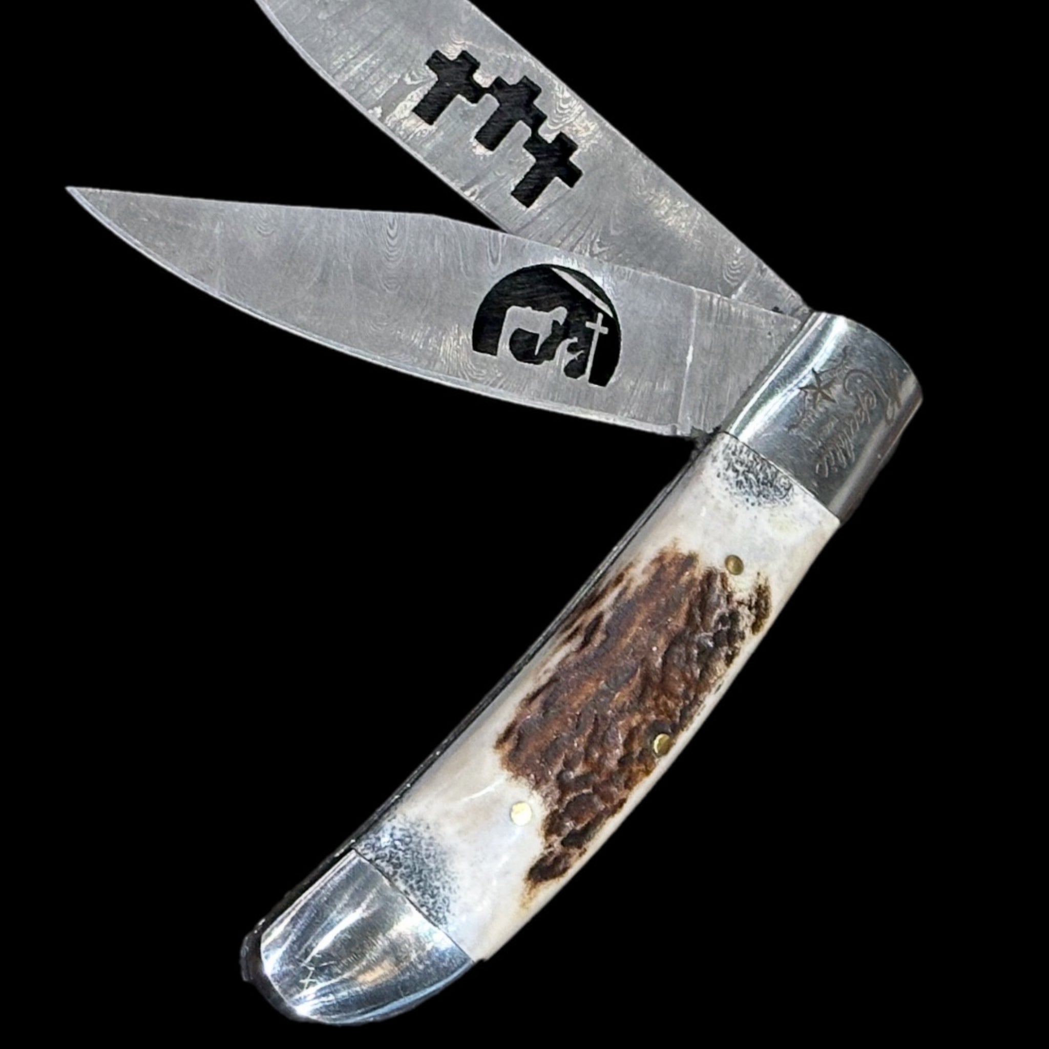 Christian Cowboy Pocket Knife