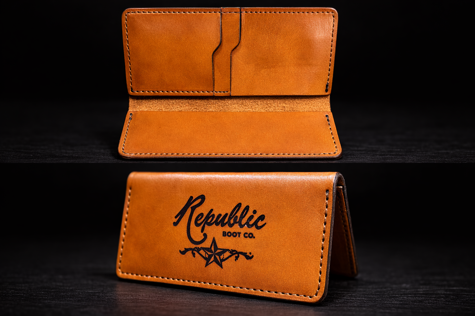 Check Book Cover - Custom Laser Etched