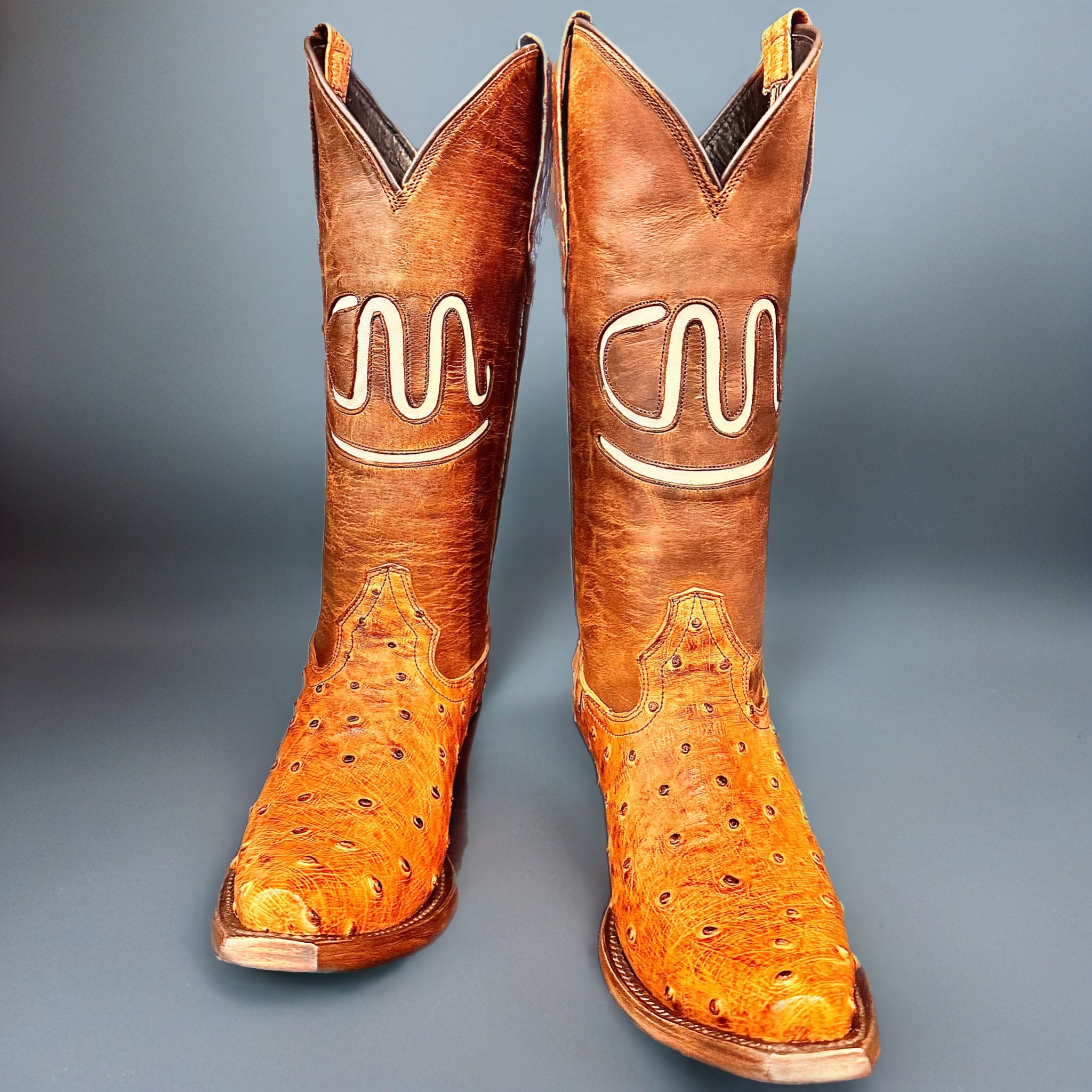 Donice Morace - Cognac Ostrich (Made to Order)