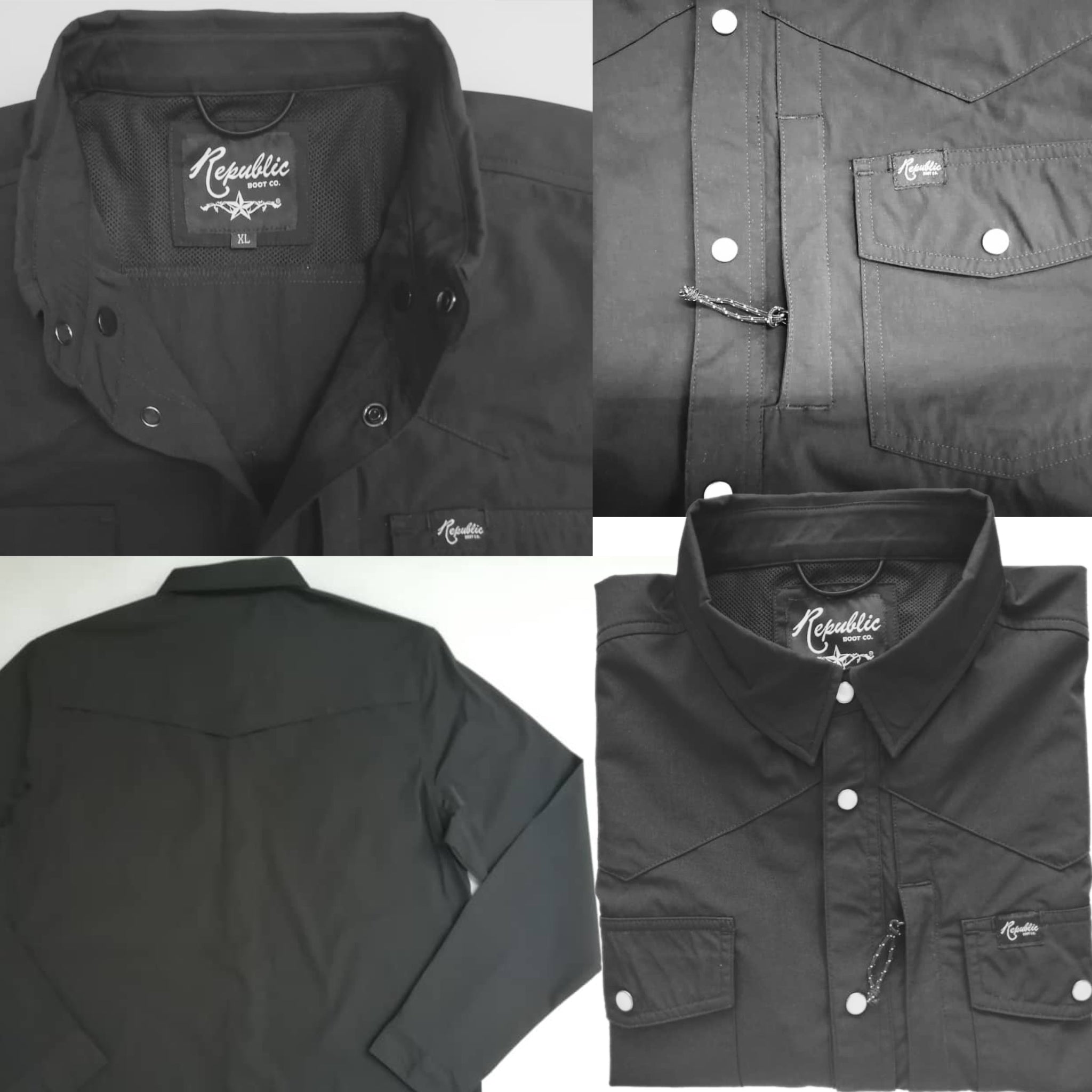 Black Performance Shirt - Long Sleeve