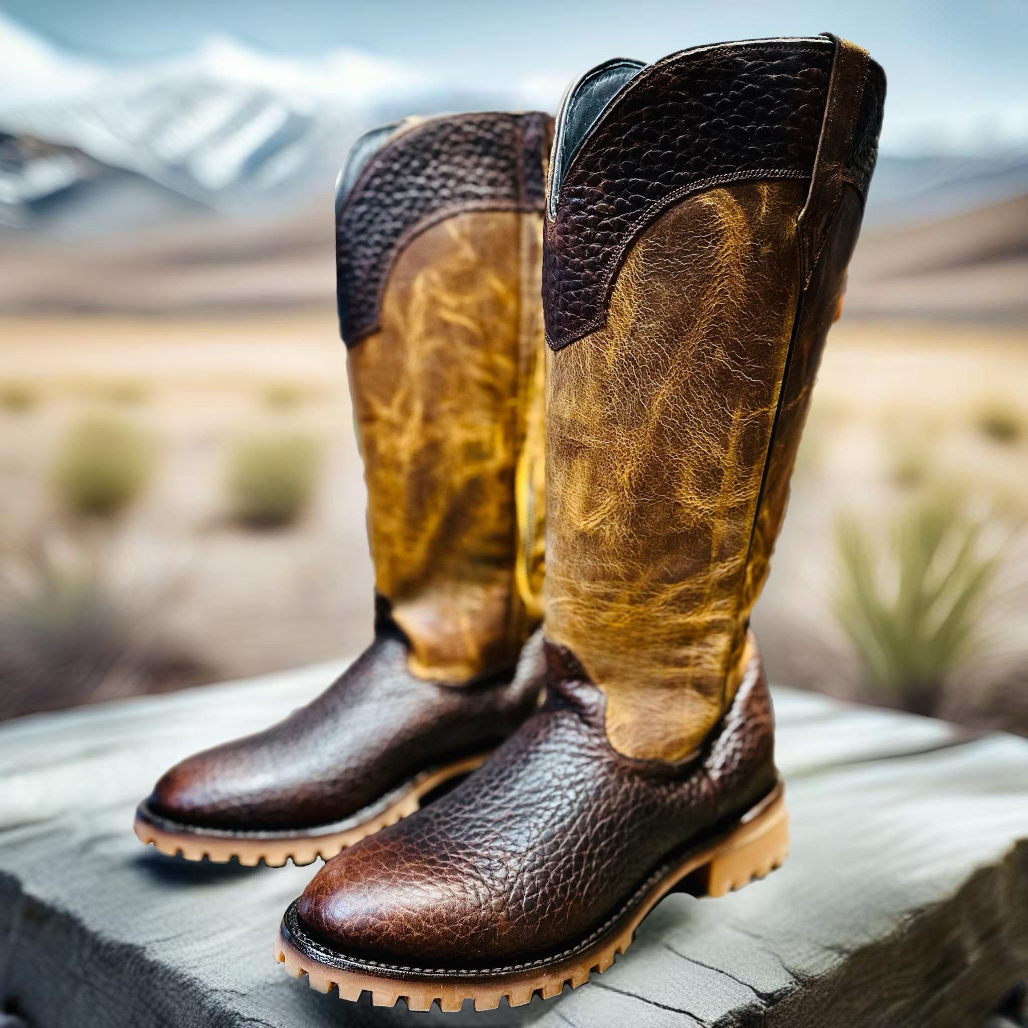 Austin (women's) - Snake Proof Bison Hunting Boot (Made to Order)