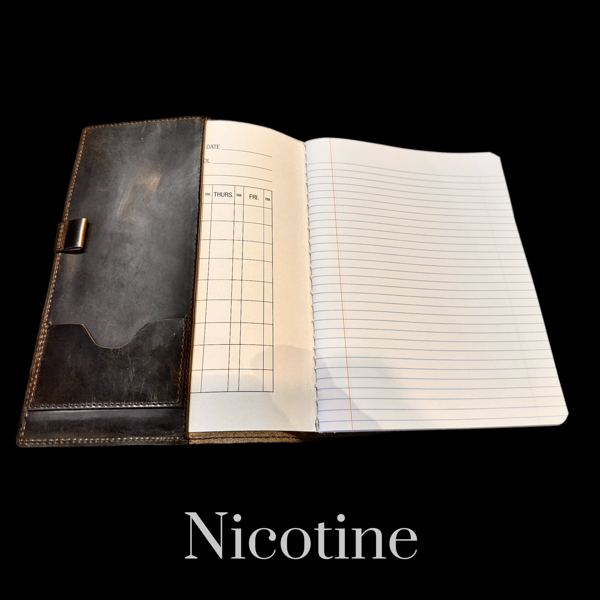Leather Journal - Premium Nicotine Calf