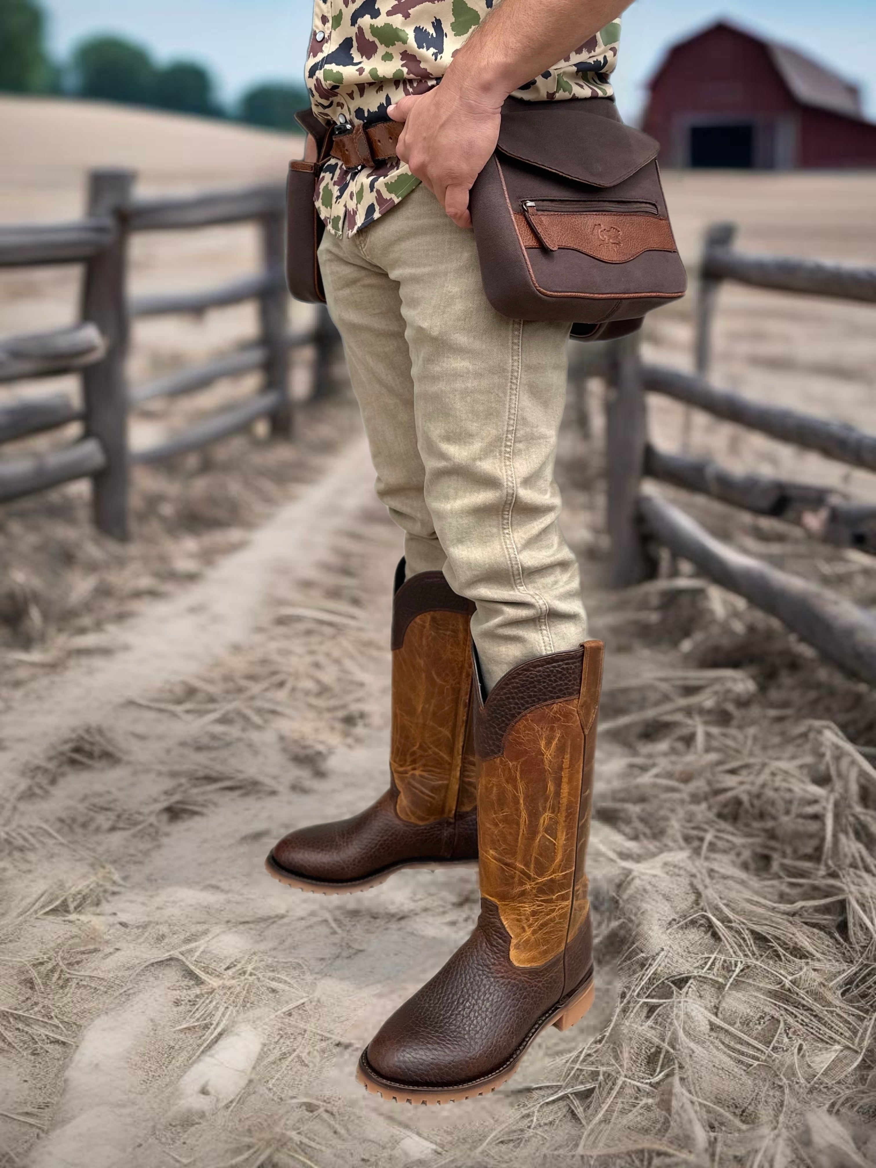 Austin (women's) - Snake Proof Bison Hunting Boot (Made to Order)