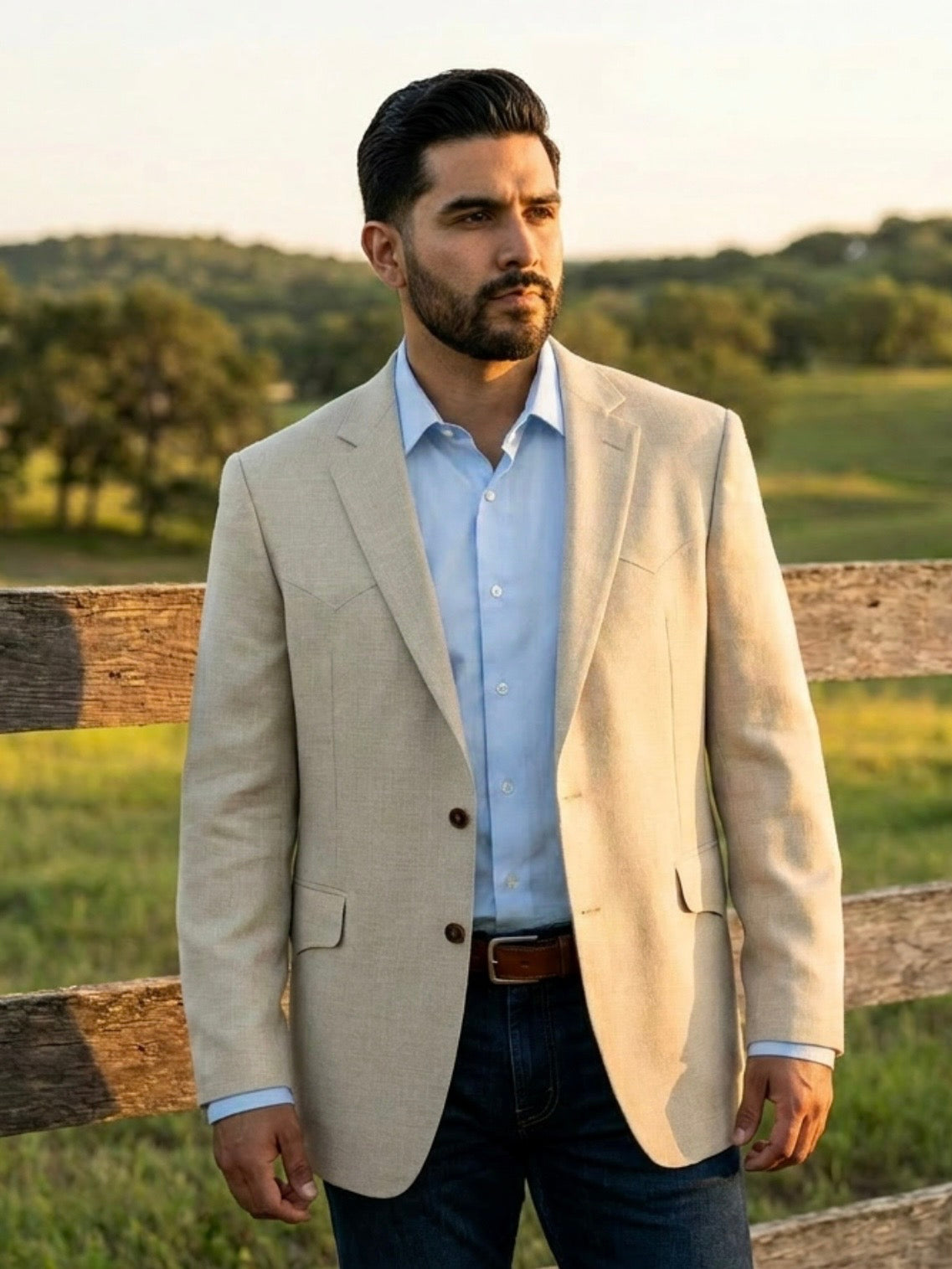 Western Sports Coat - Stone - Spring '26