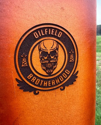 Custom Leather Tally Book (Laser Etched)