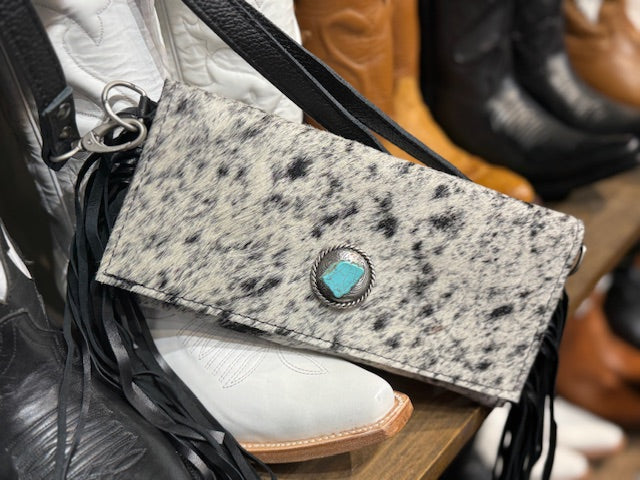 Black Speckled Hair on Cow