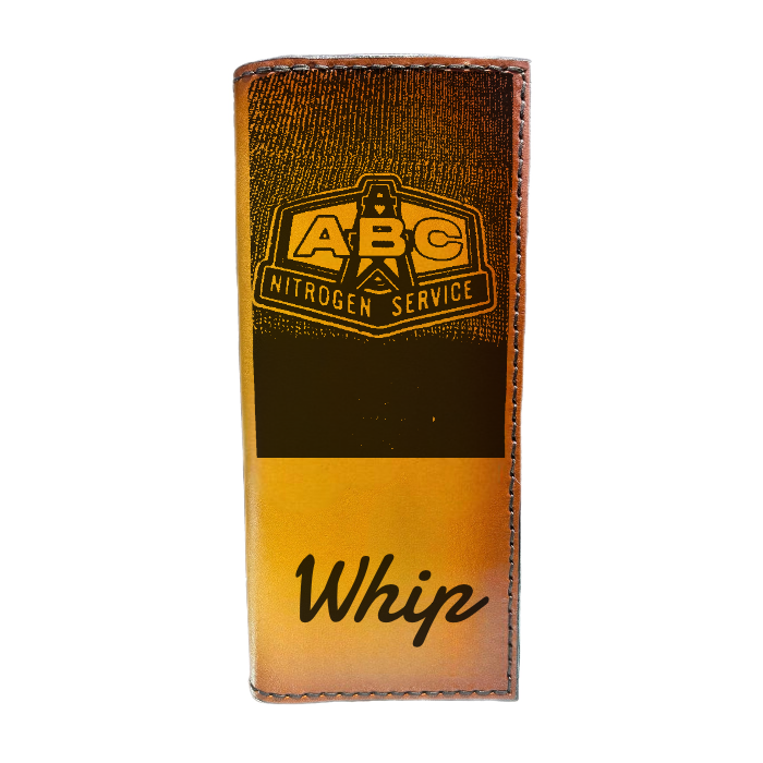 Custom Leather Tally Book (Laser Etched)