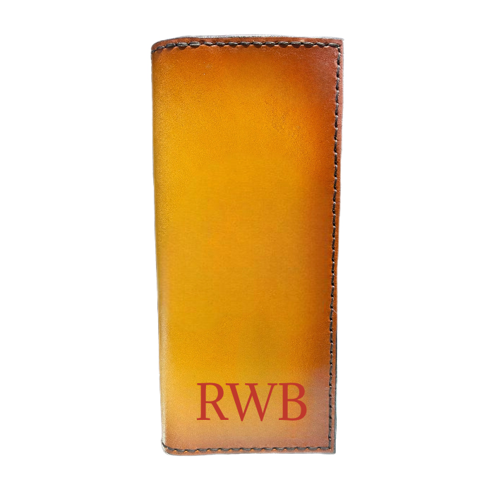 Leather Tally Book - Custom Handmade