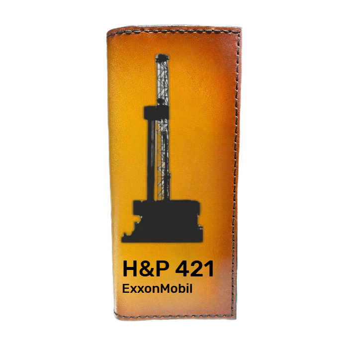 Leather Tally Book - Custom Handmade