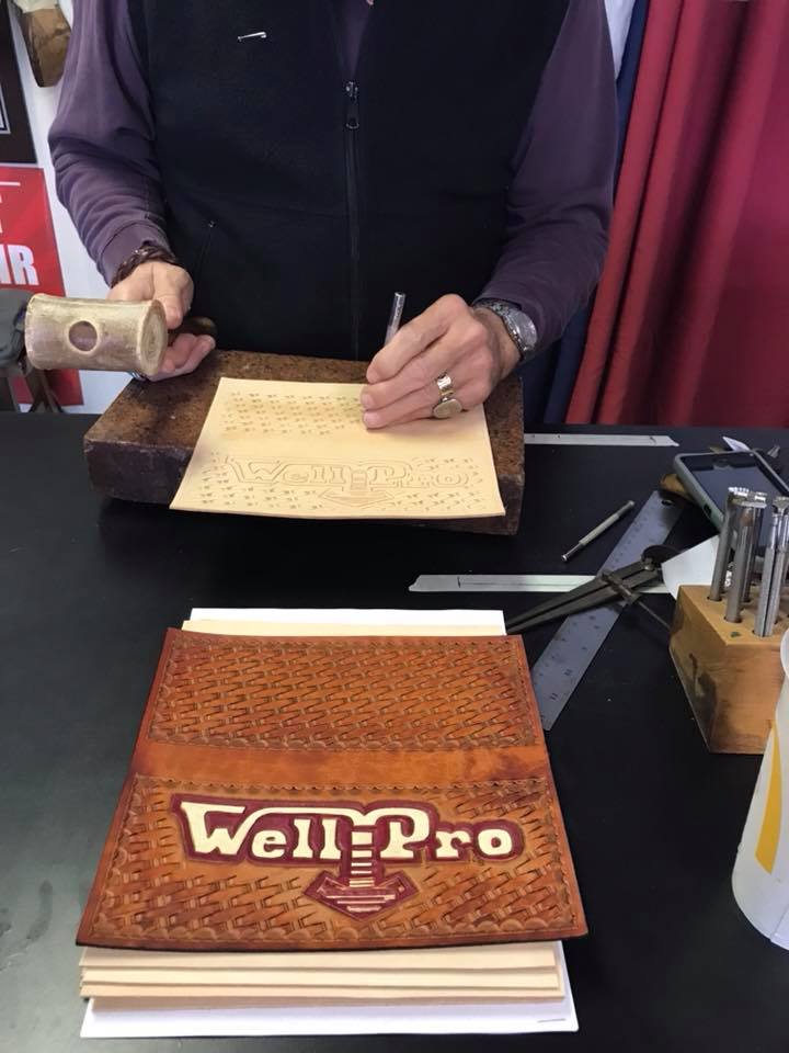 Handmade Custom Leather Items - All Handmade in Texas. Boot Jack, Tally Book, Pistol Case, Holster