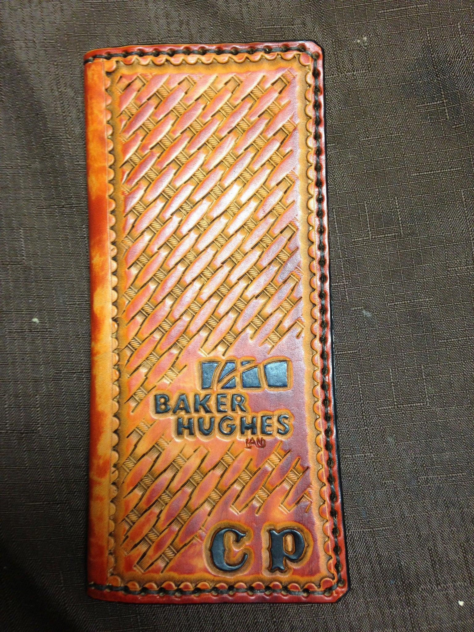 Handmade Custom Leather Items - All Handmade in Texas. Boot Jack, Tally Book, Pistol Case, Holster