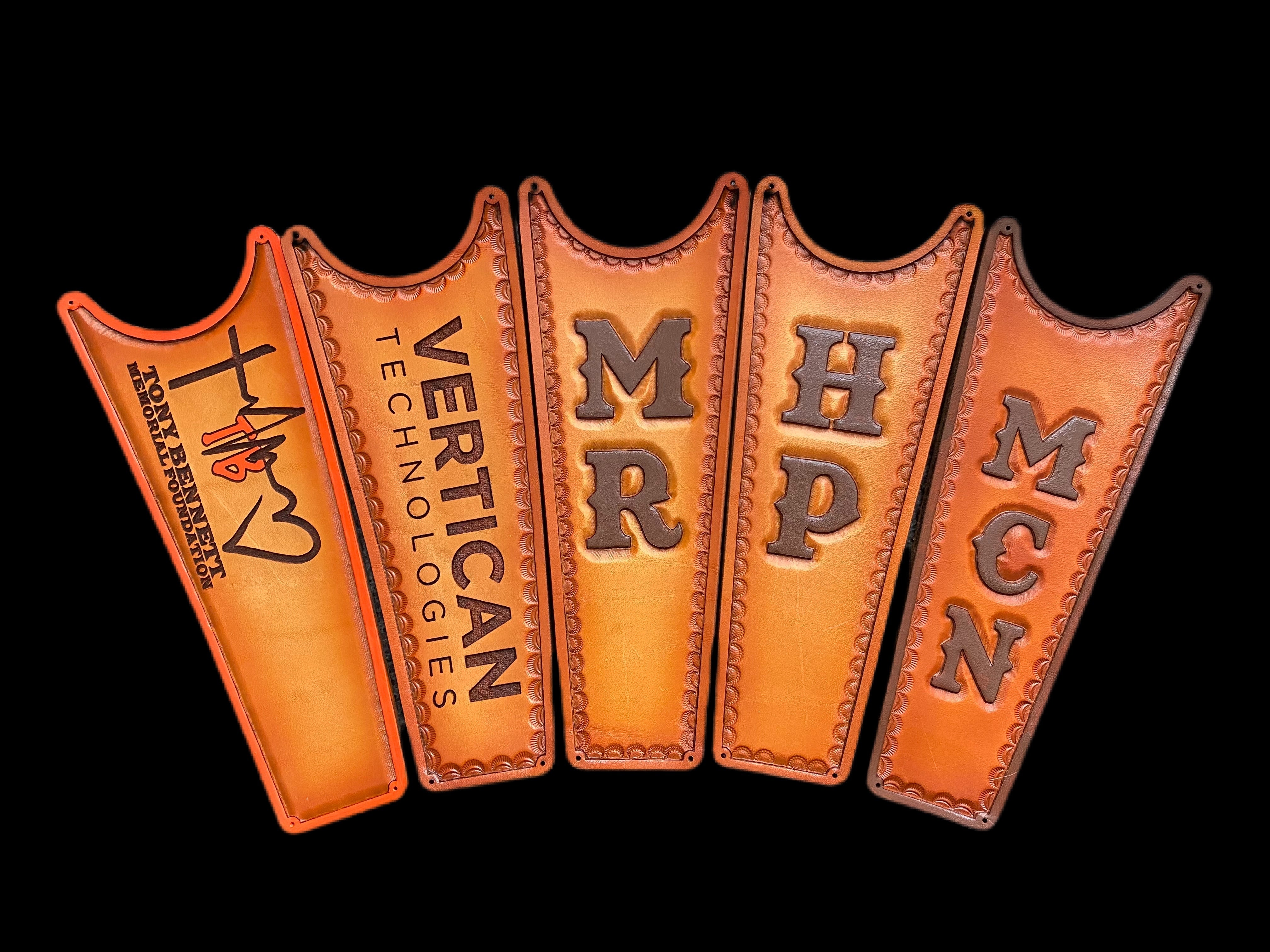 Handmade Custom Leather Items - All Handmade in Texas. Boot Jack, Tally Book, Pistol Case, Holster