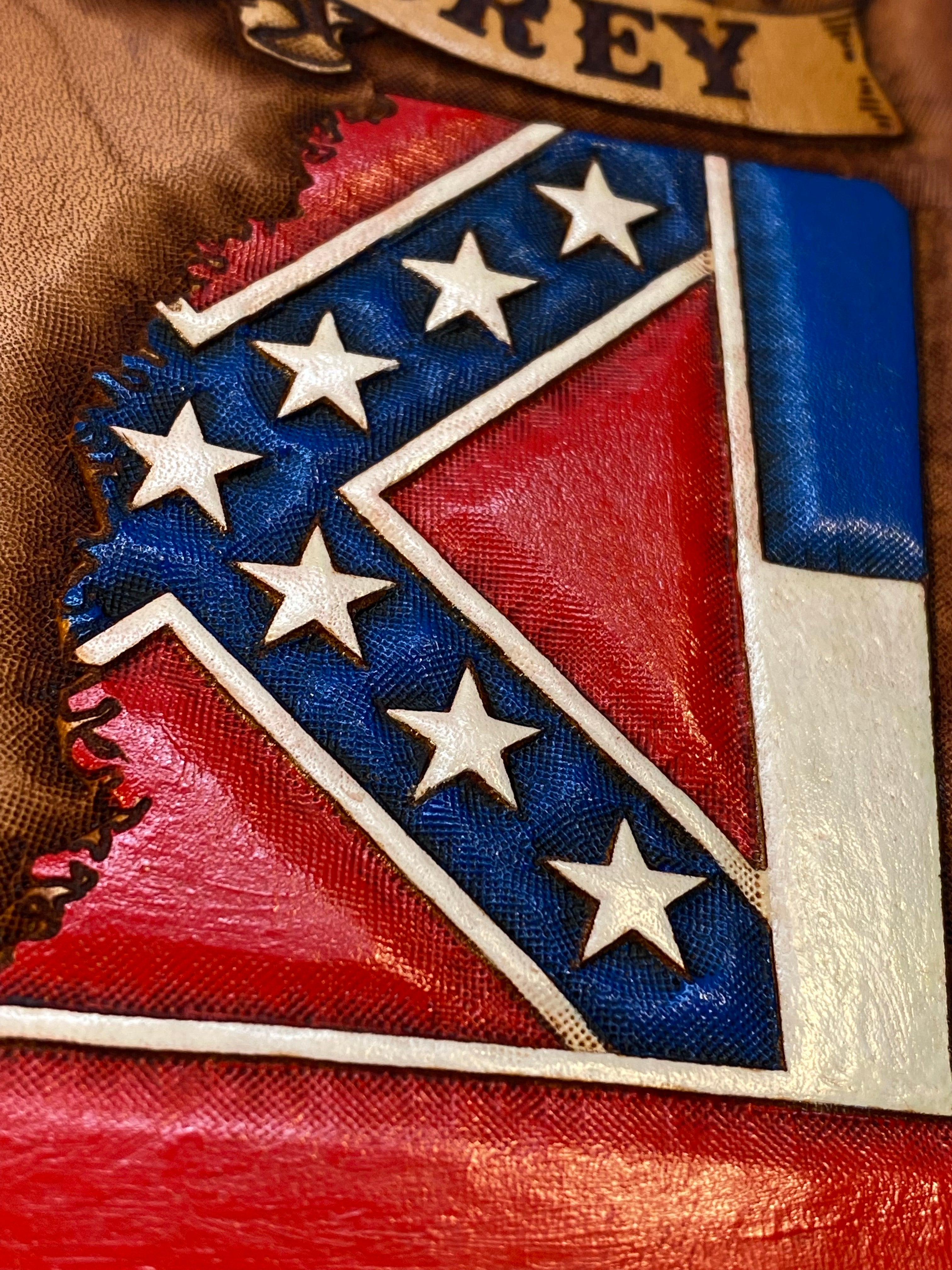 Handmade Custom Leather Items - All Handmade in Texas. Boot Jack, Tally Book, Pistol Case, Holster