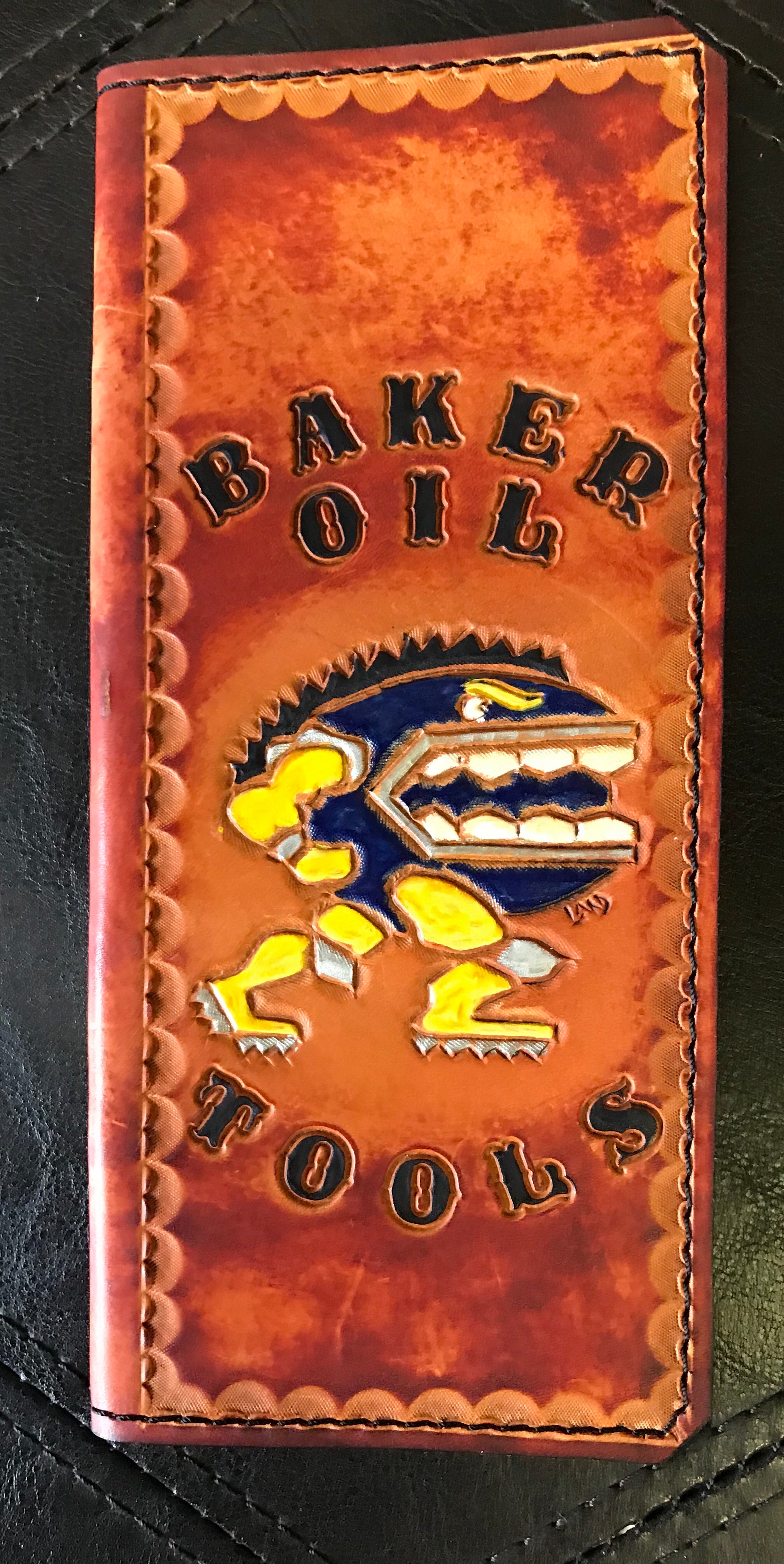 Handmade Custom Leather Items - All Handmade in Texas. Boot Jack, Tally Book, Pistol Case, Holster