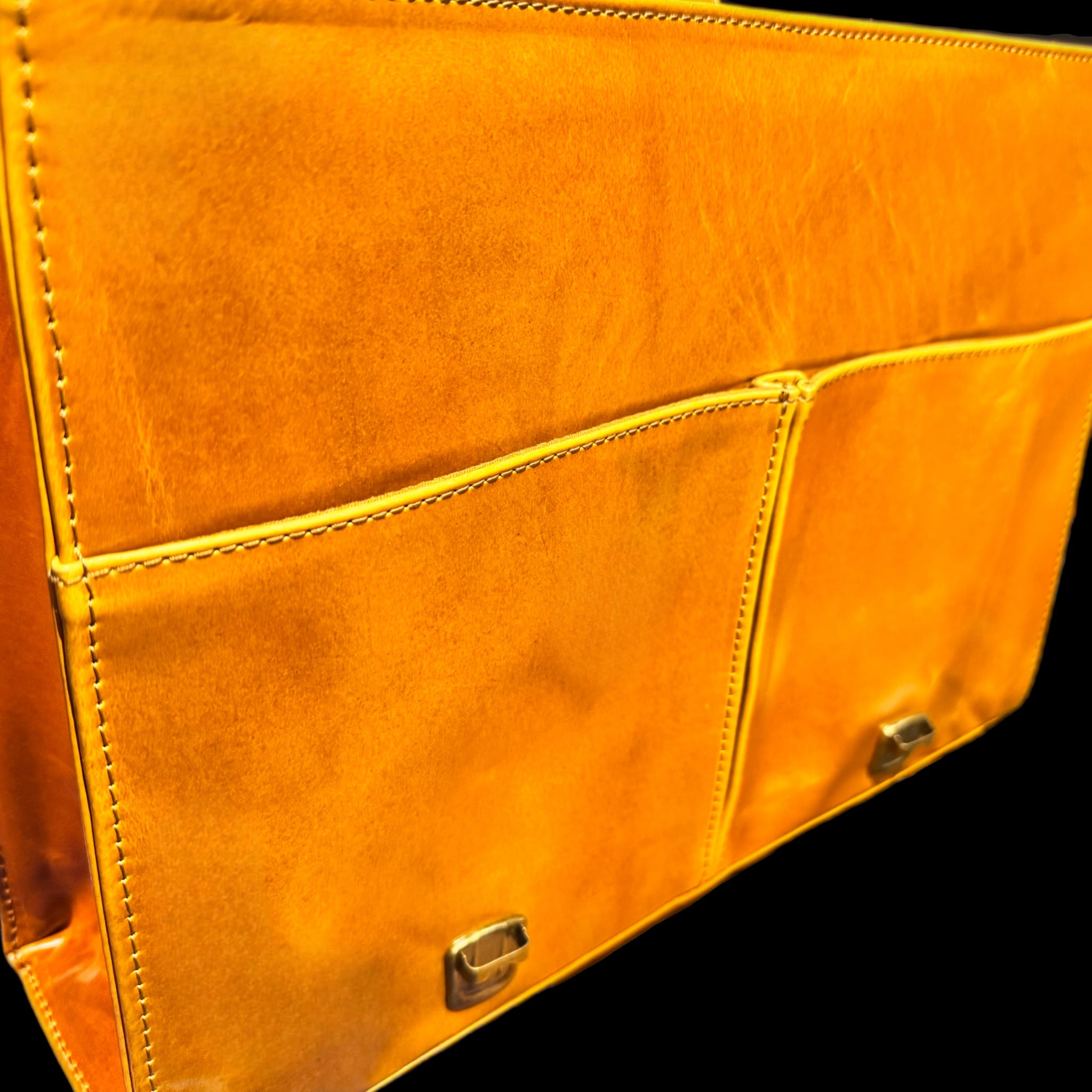 Texas Executive Briefcase - Hickory