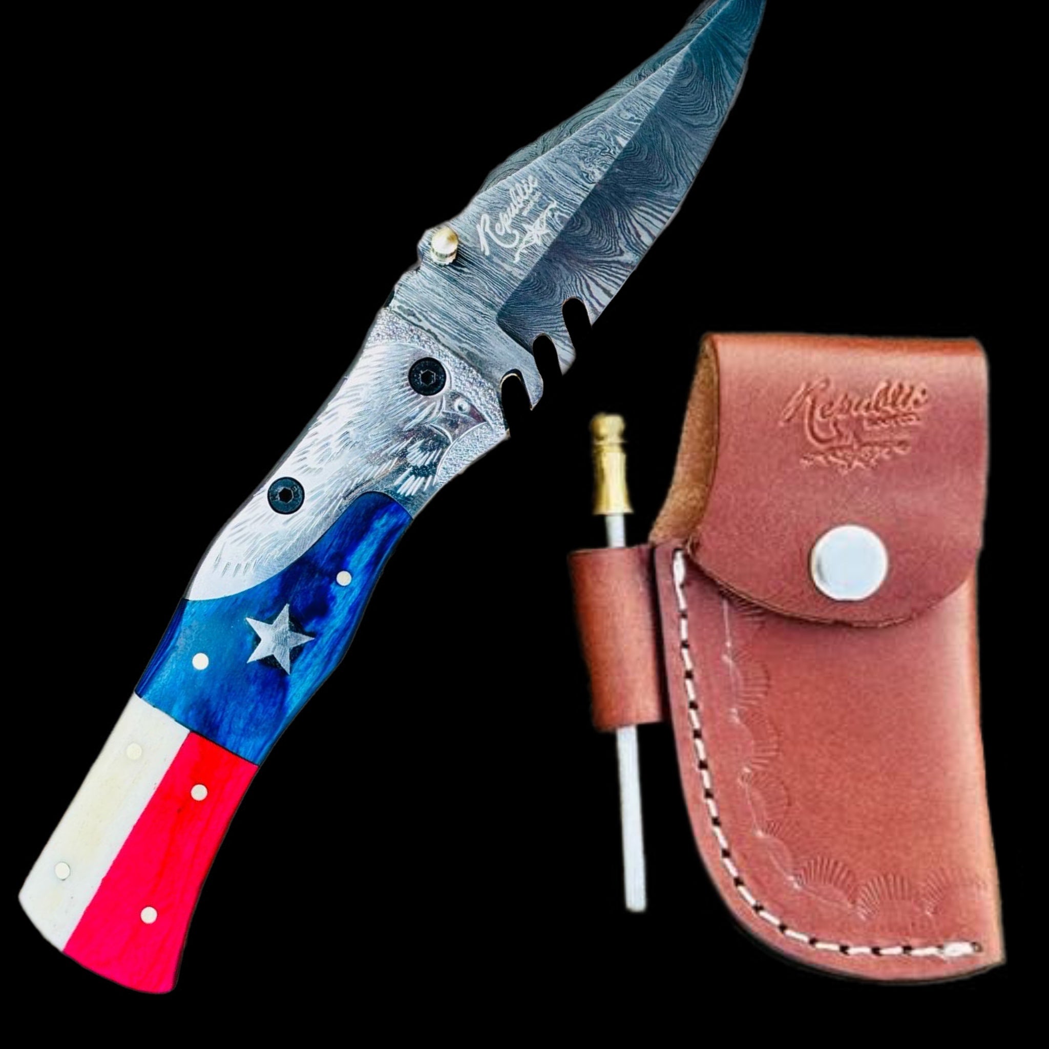 Texas Eagle Flip-Open Knife