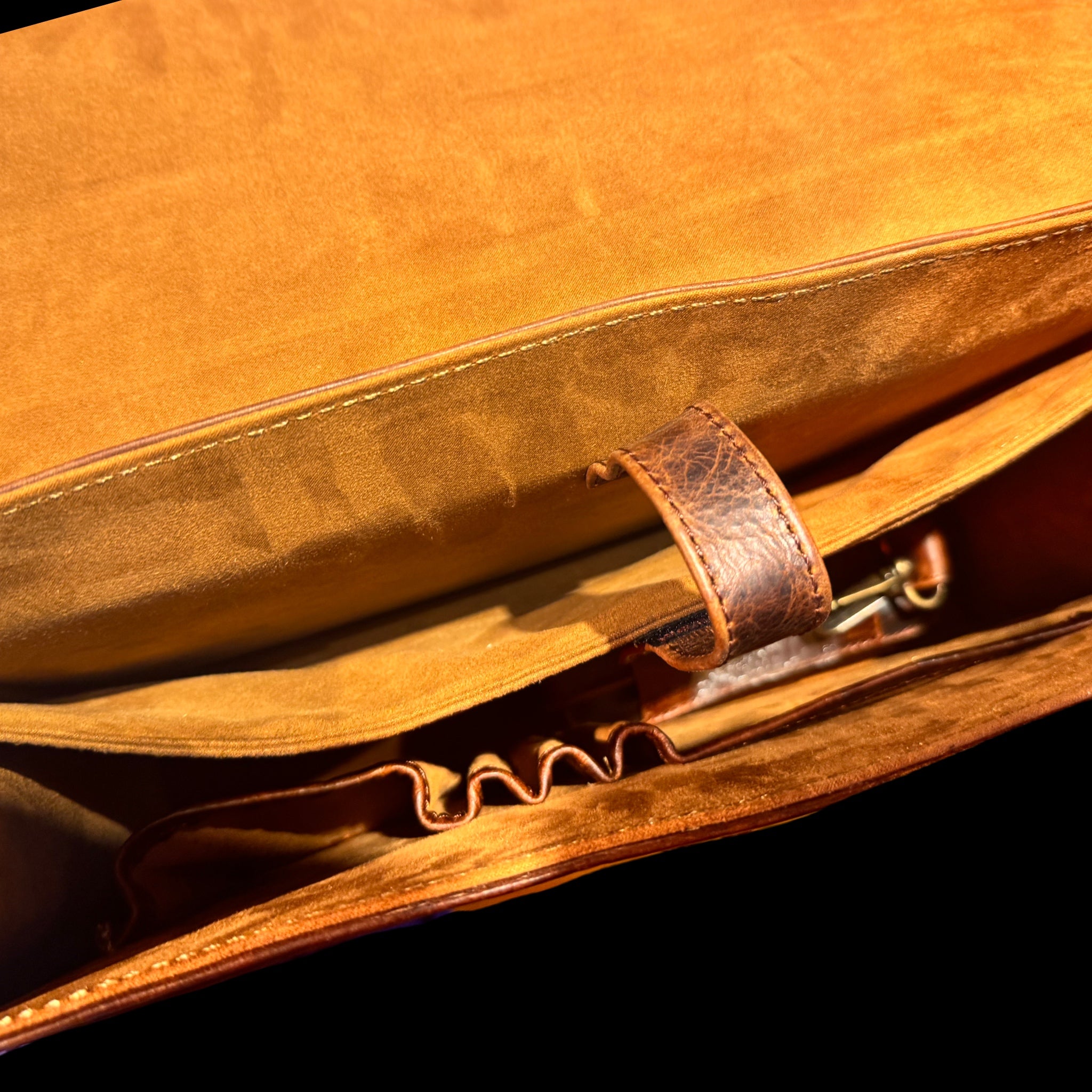 Texas Executive Briefcase - Oil Tanned