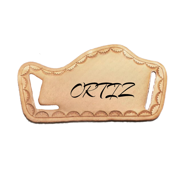 Low Profile Holster - Custom Handtooled