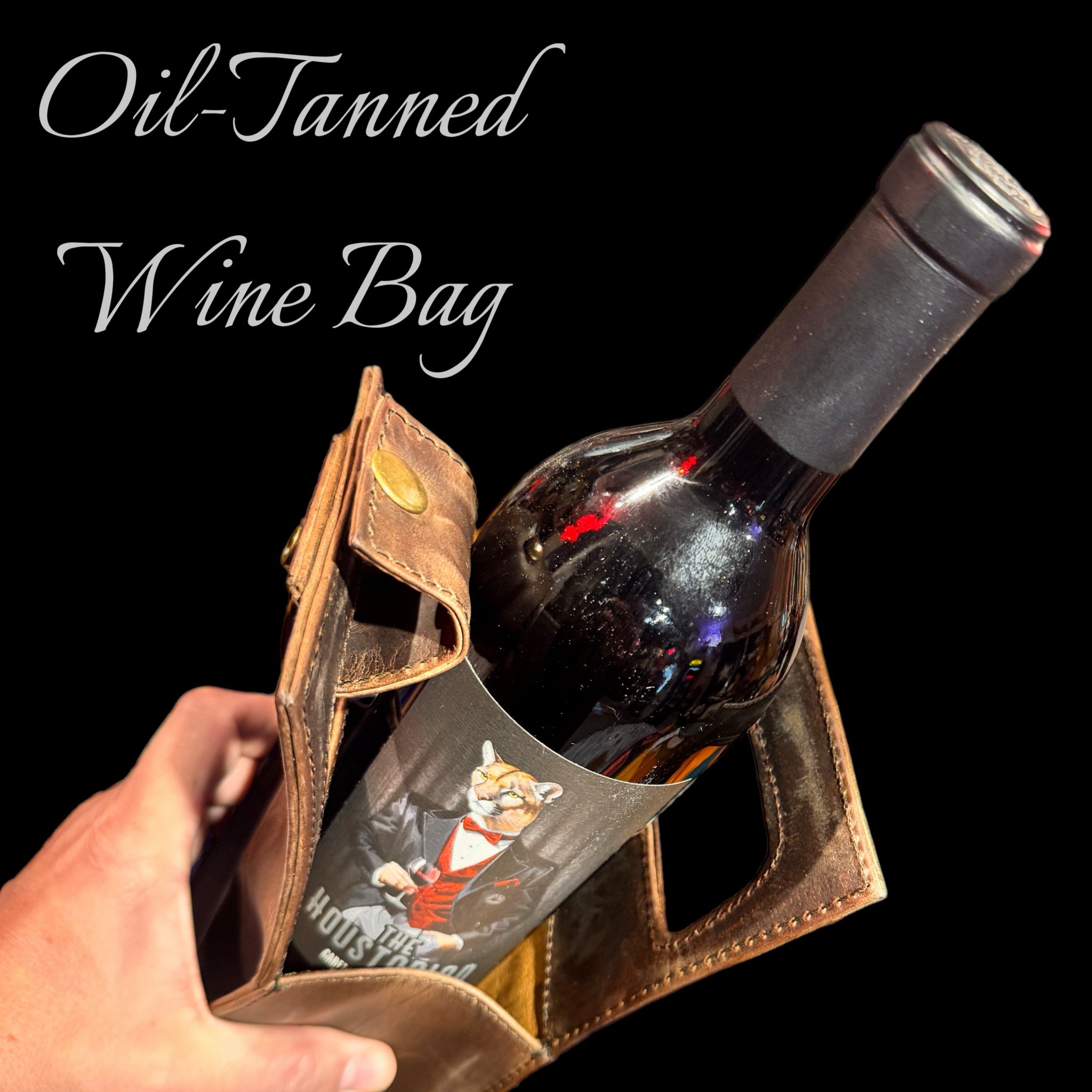 Wine Bag - Oil Tanned