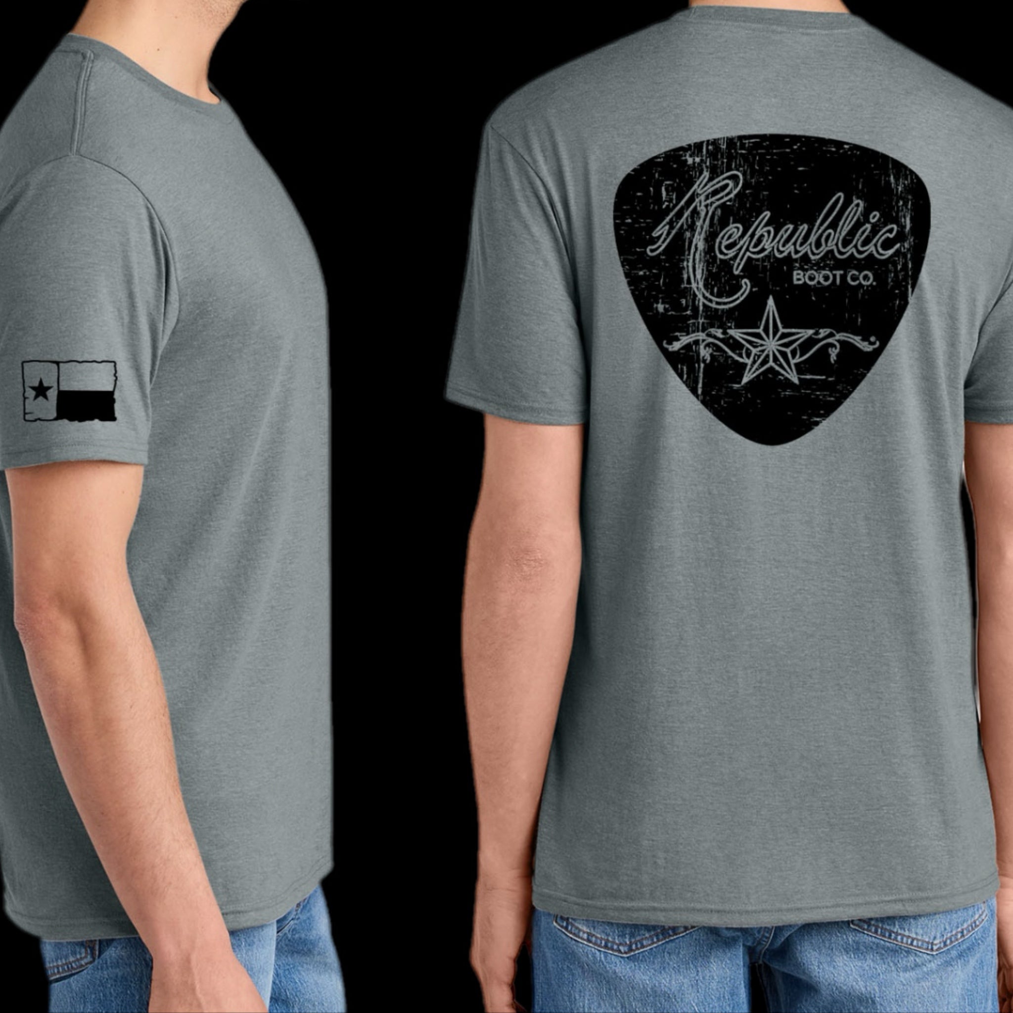 Texas Music - Grey Tri-Blend