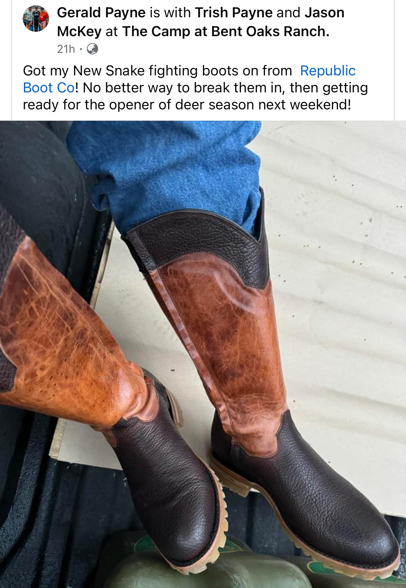 Austin - Snake Proof Bison Hunting Boot