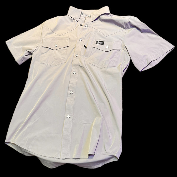 Grey Performance Shirt - Short Sleeve