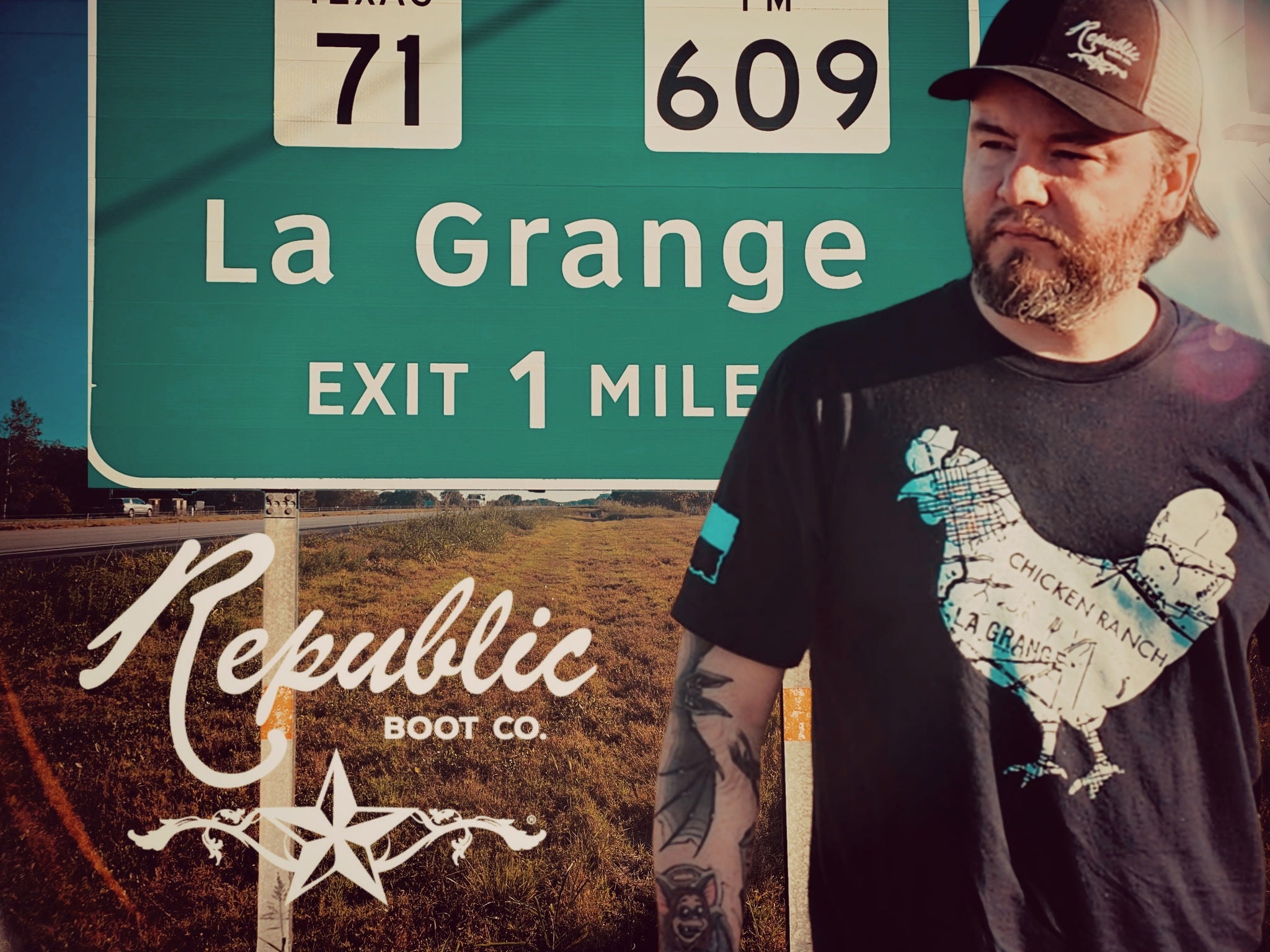 Chicken Ranch - Navy Tri-Blend