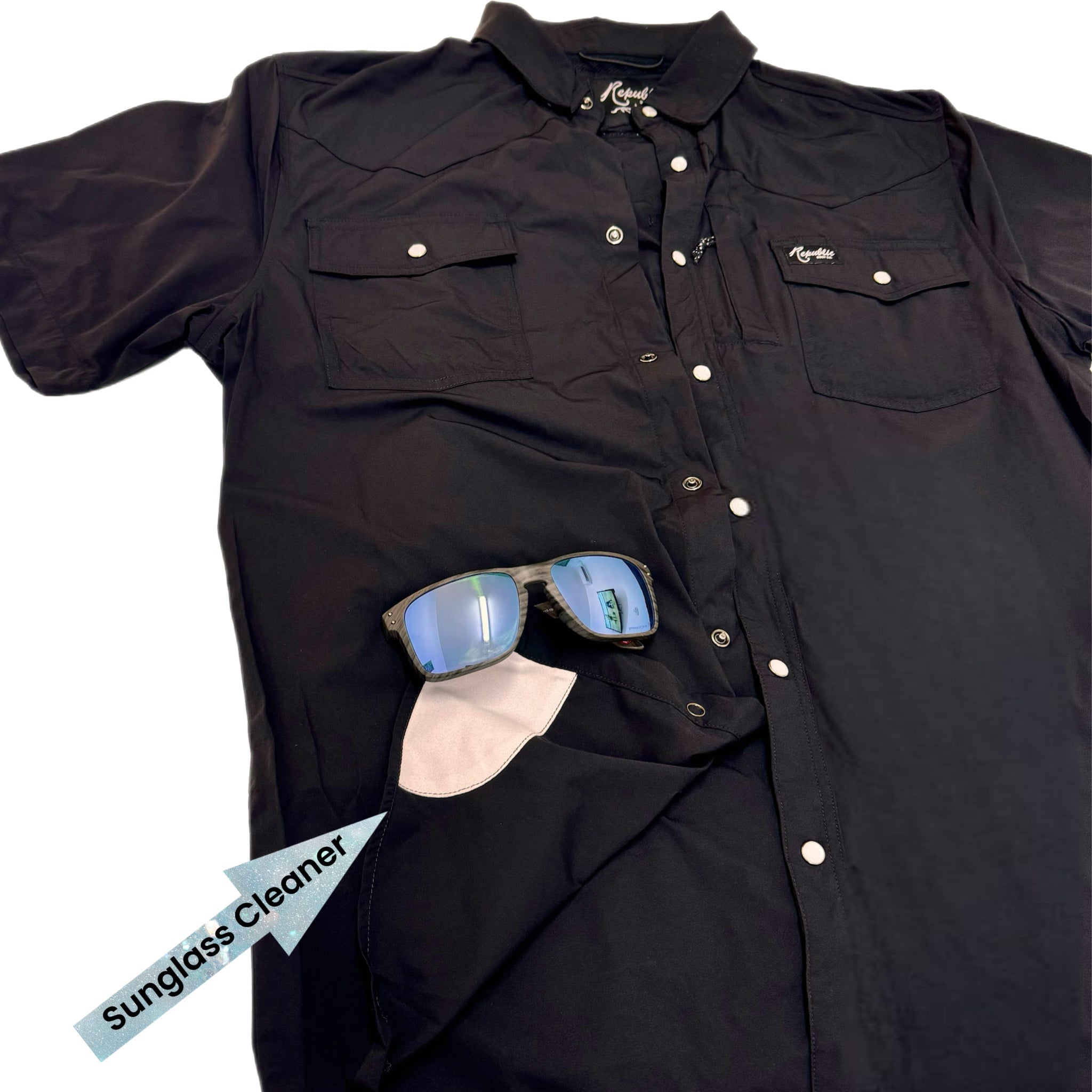Black Performance Shirt - Short Sleeve