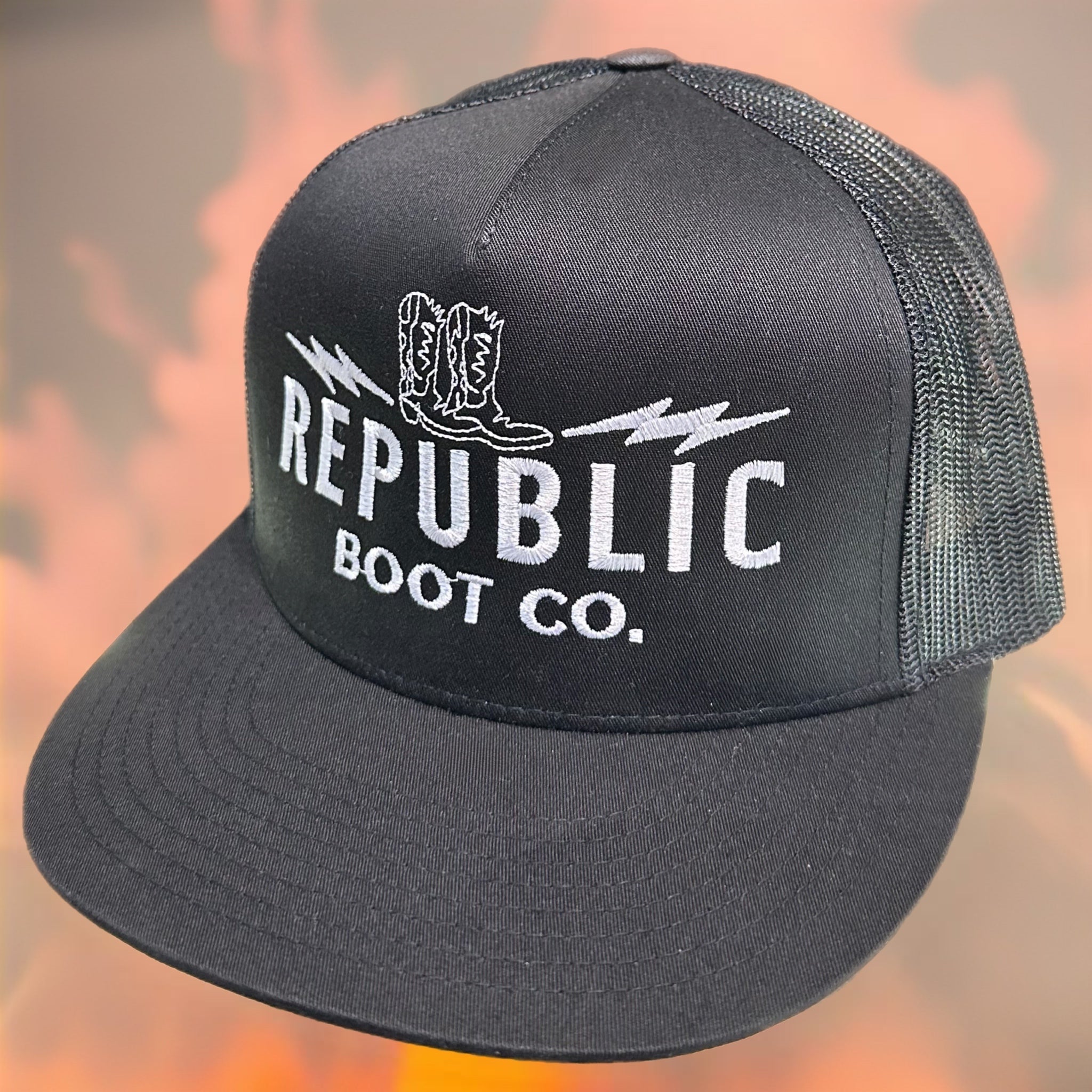 Black Republic Alt Logo Hat