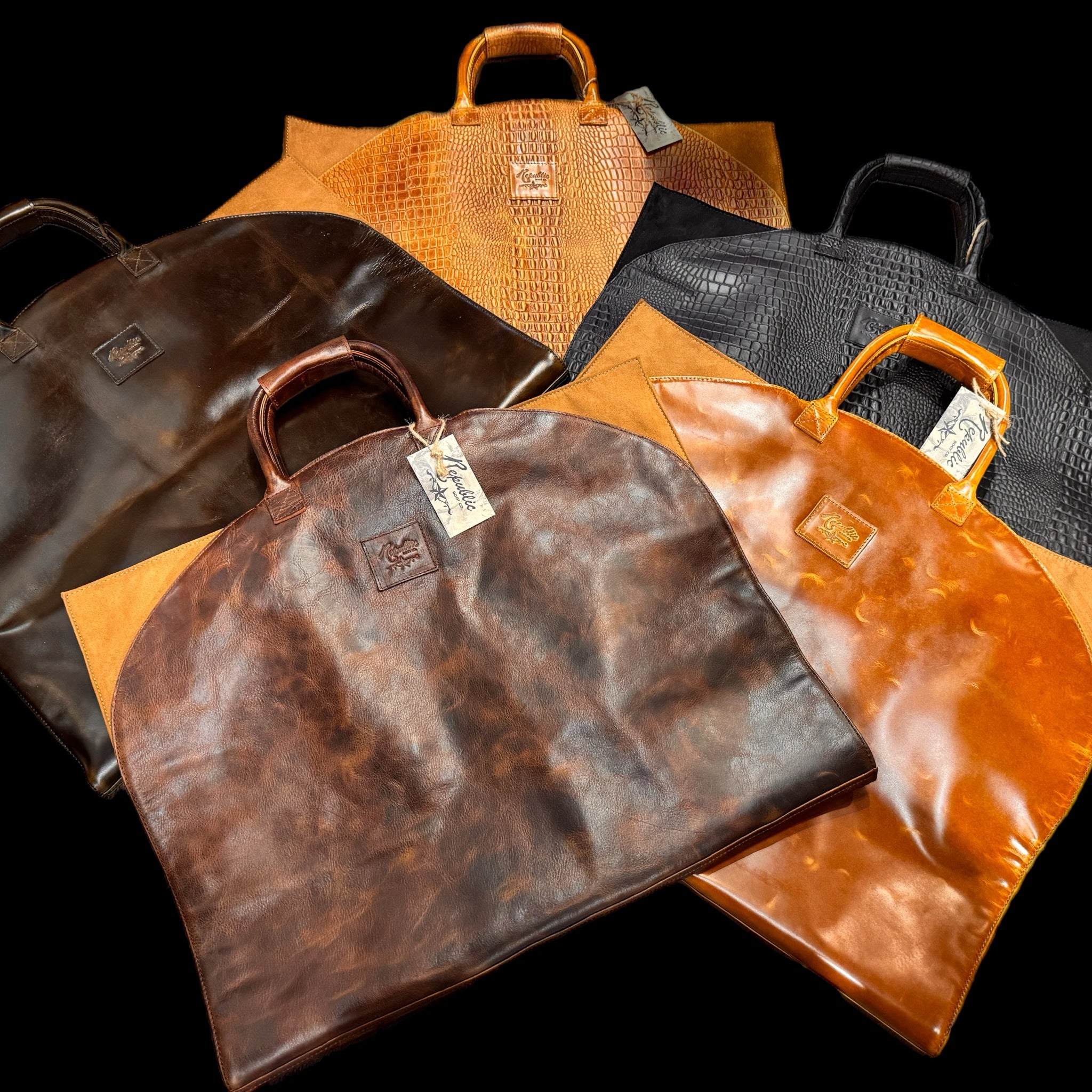 Leather Garment Bag