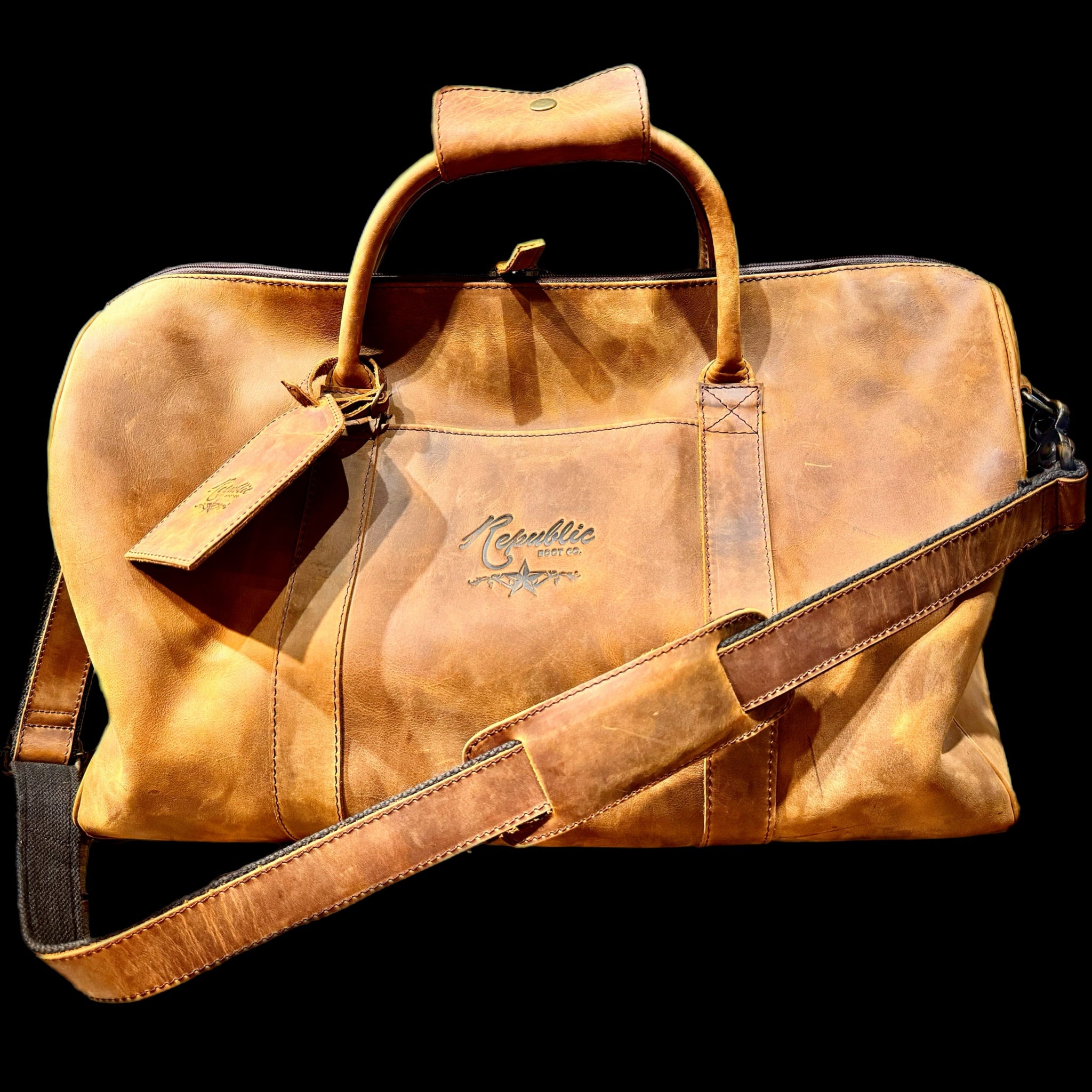 Cowboy Duffle - Crazy Horse Premium Leather