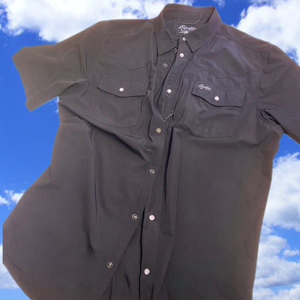 Black Performance Shirt - Short Sleeve (unisex sized)