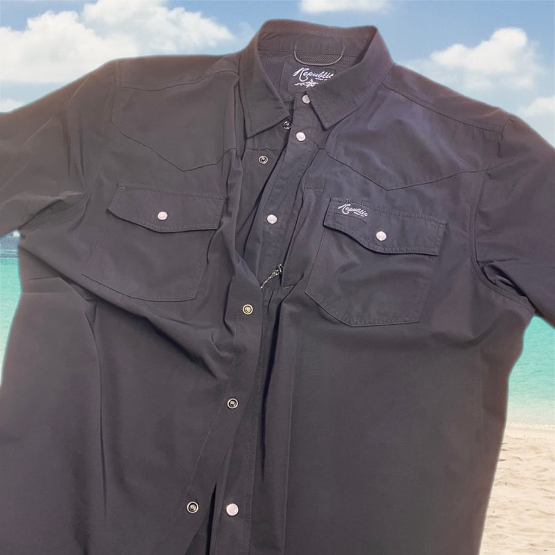 (Preorder Sale Now) Black Performance Shirt - Long Sleeve
