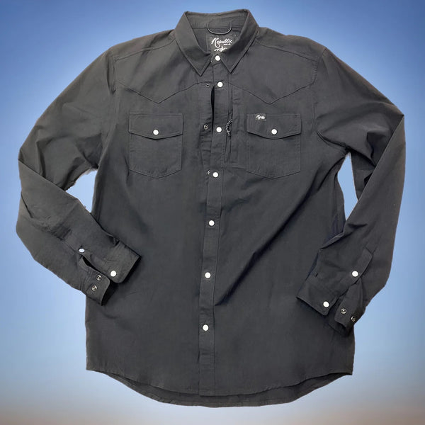 Black Performance Shirt - Long Sleeve (unisex sized)
